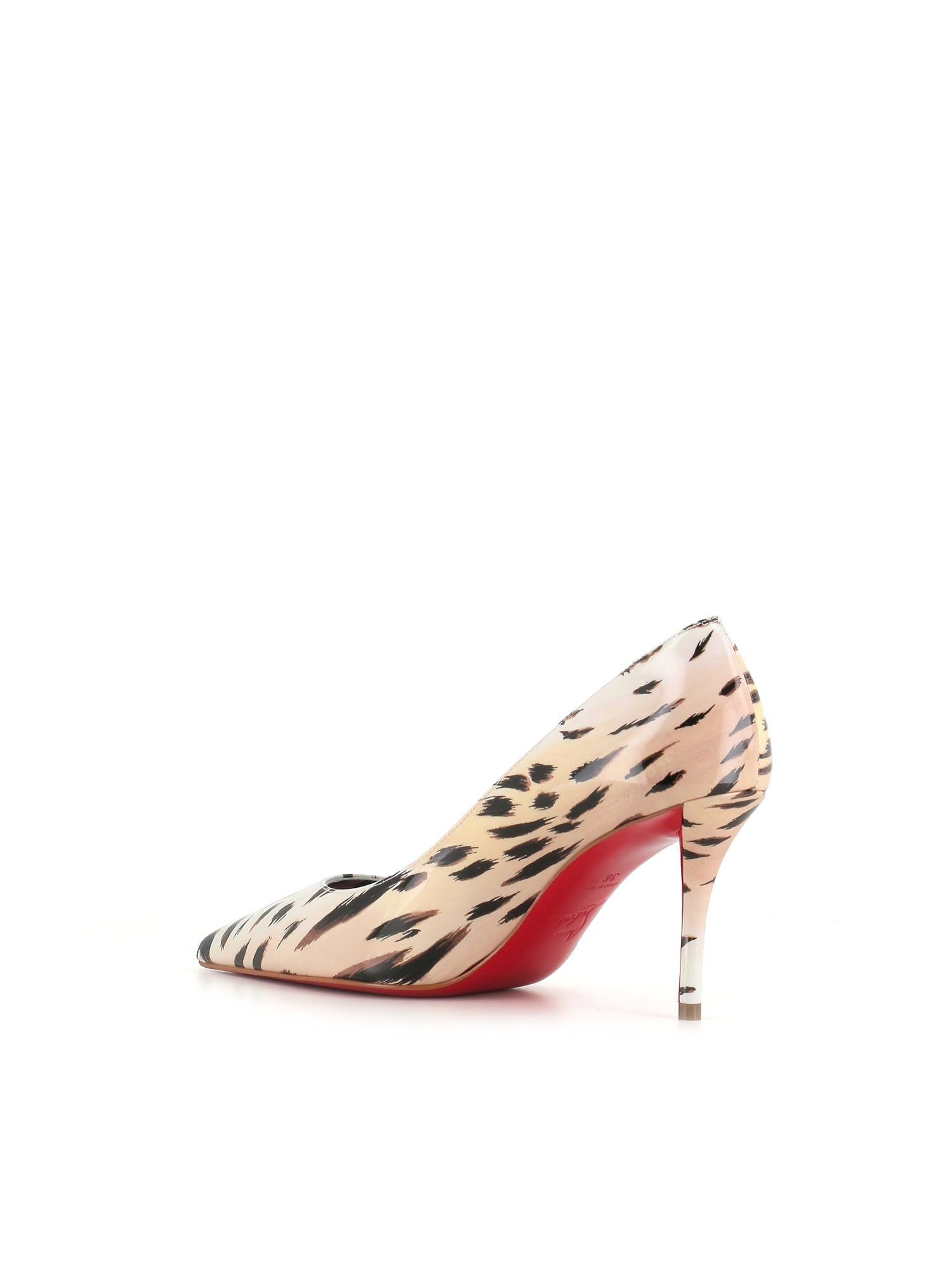  Christian Louboutin Décolletè Miss Z 80 Pattern Donna - 4