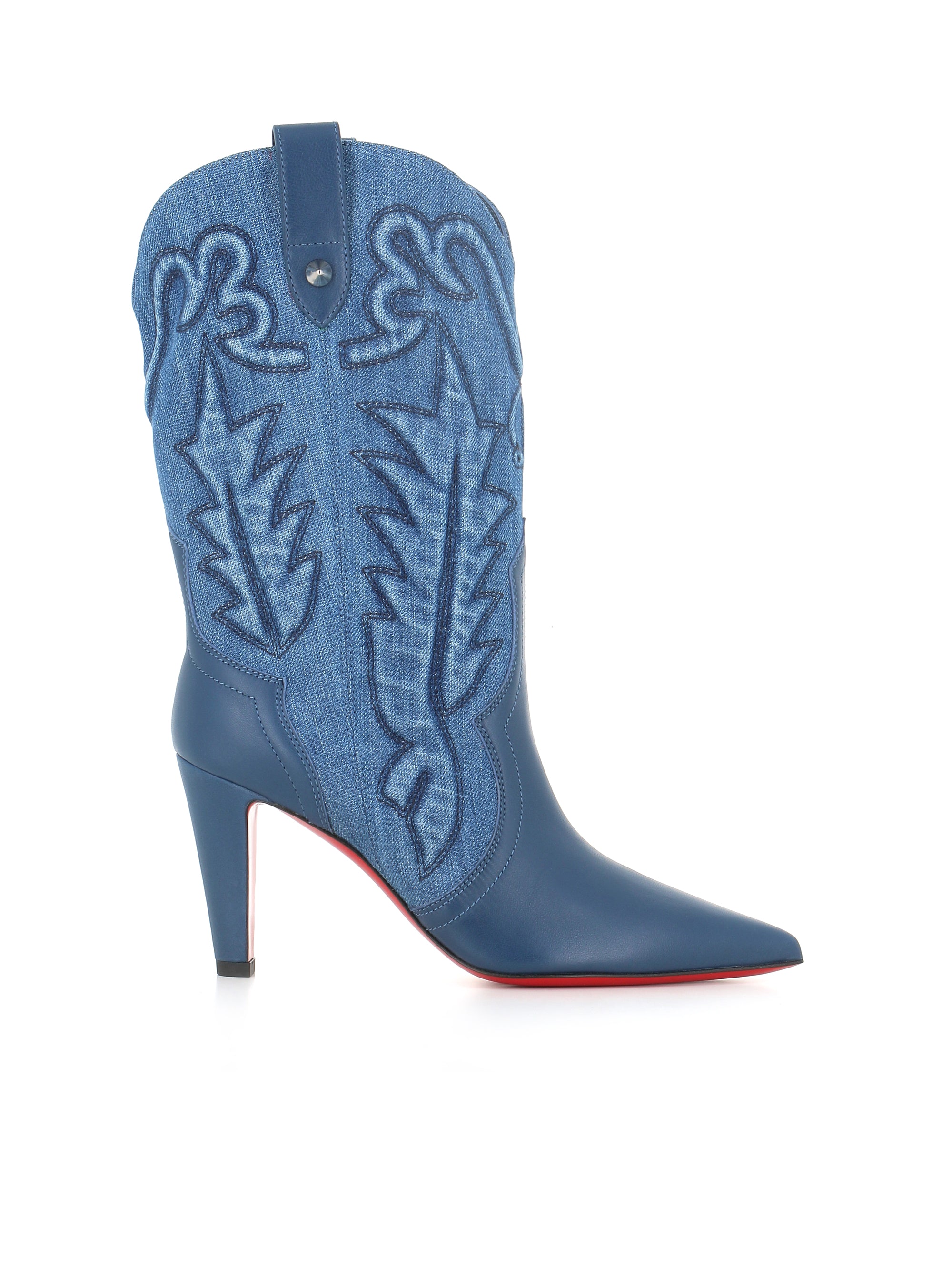  Ankle-boot Santiabooty 85 Christian Louboutin Donna Jeans - 1