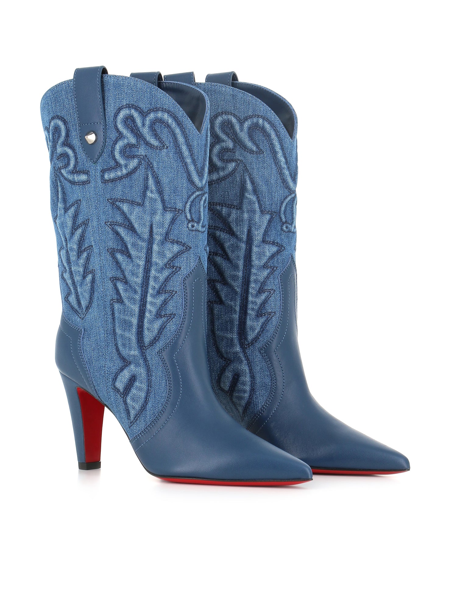  Ankle-boot Santiabooty 85 Christian Louboutin Donna Jeans - 2