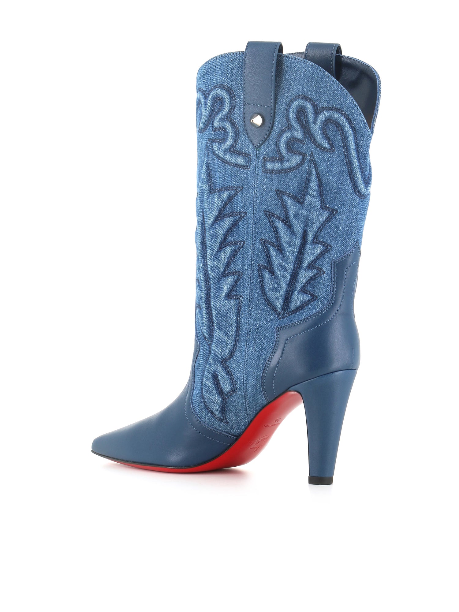  Ankle-boot Santiabooty 85 Christian Louboutin Donna Jeans - 4