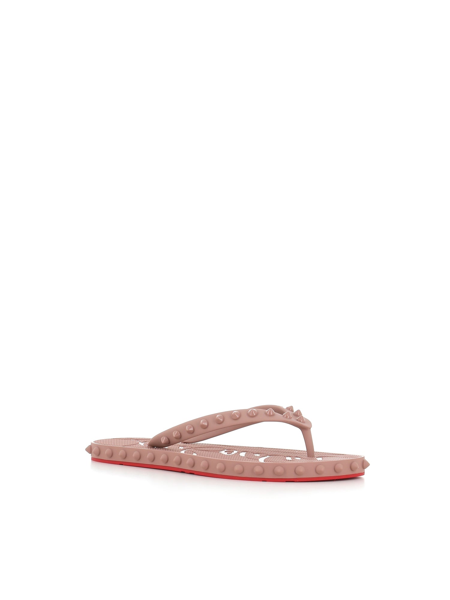  Flip-flop Super Loubi Flat Christian Louboutin Donna Rosa - 3