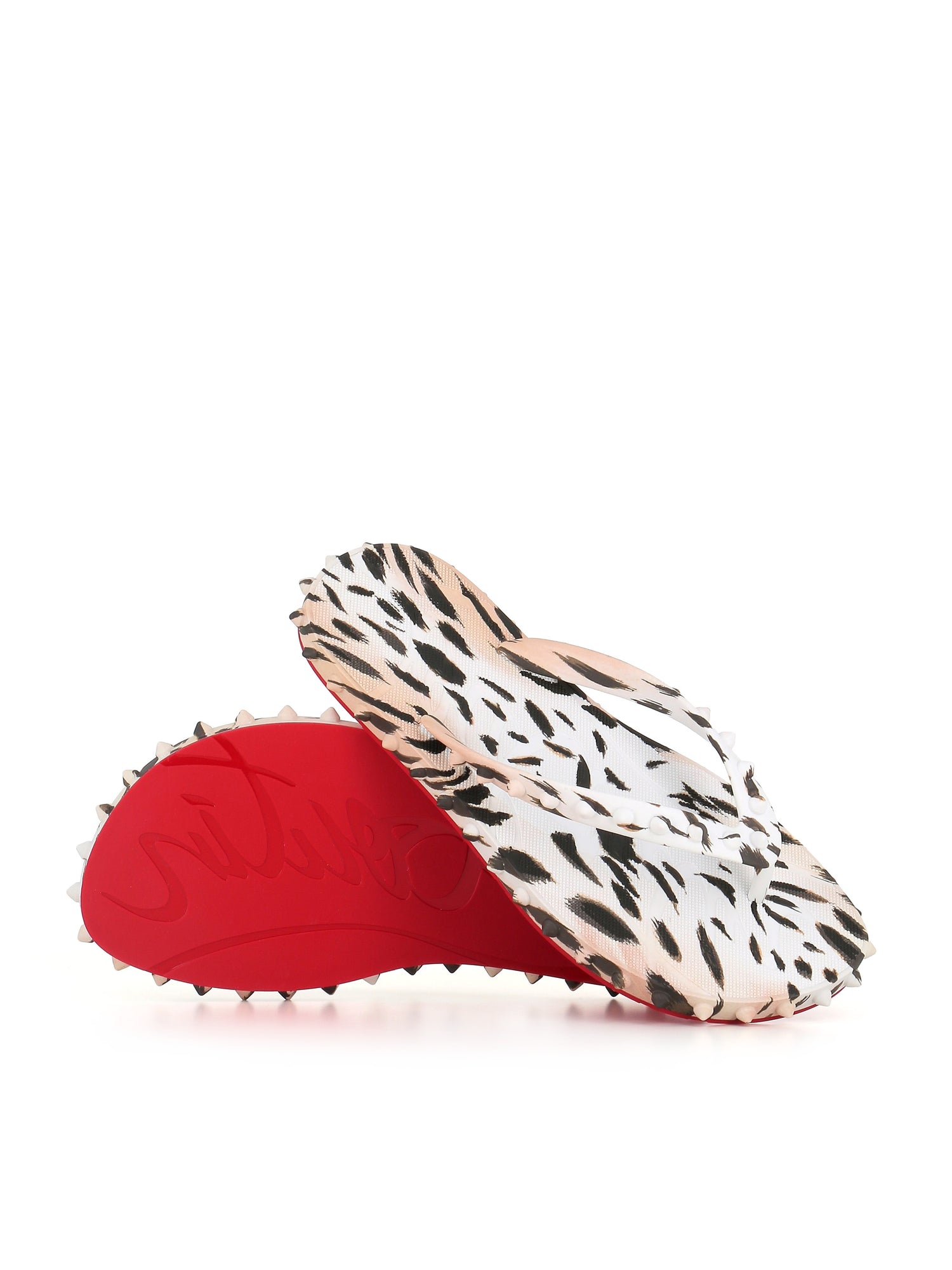  Christian Louboutin Infradito Super Loubi Flat Pattern Donna - 1