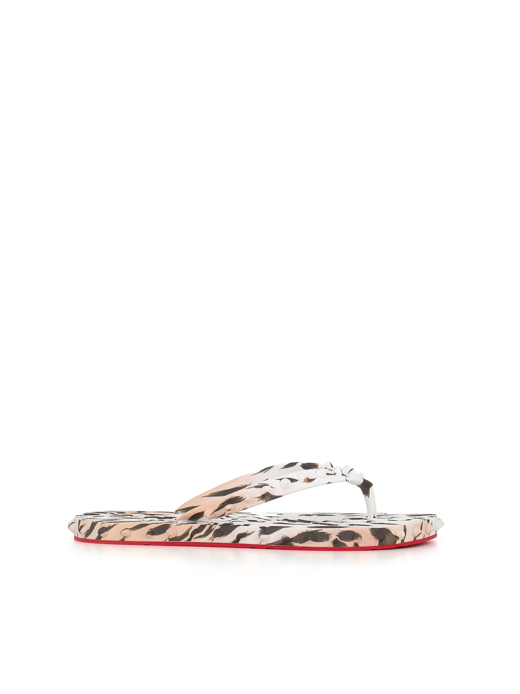  Christian Louboutin Infradito Super Loubi Flat Pattern Donna - 2