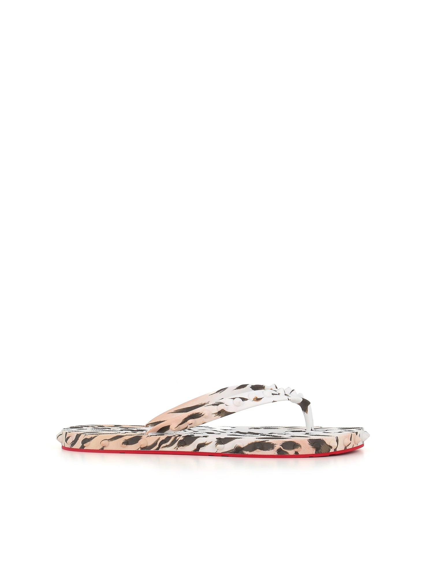  Christian Louboutin Infradito Super Loubi Flat Pattern Donna - 2