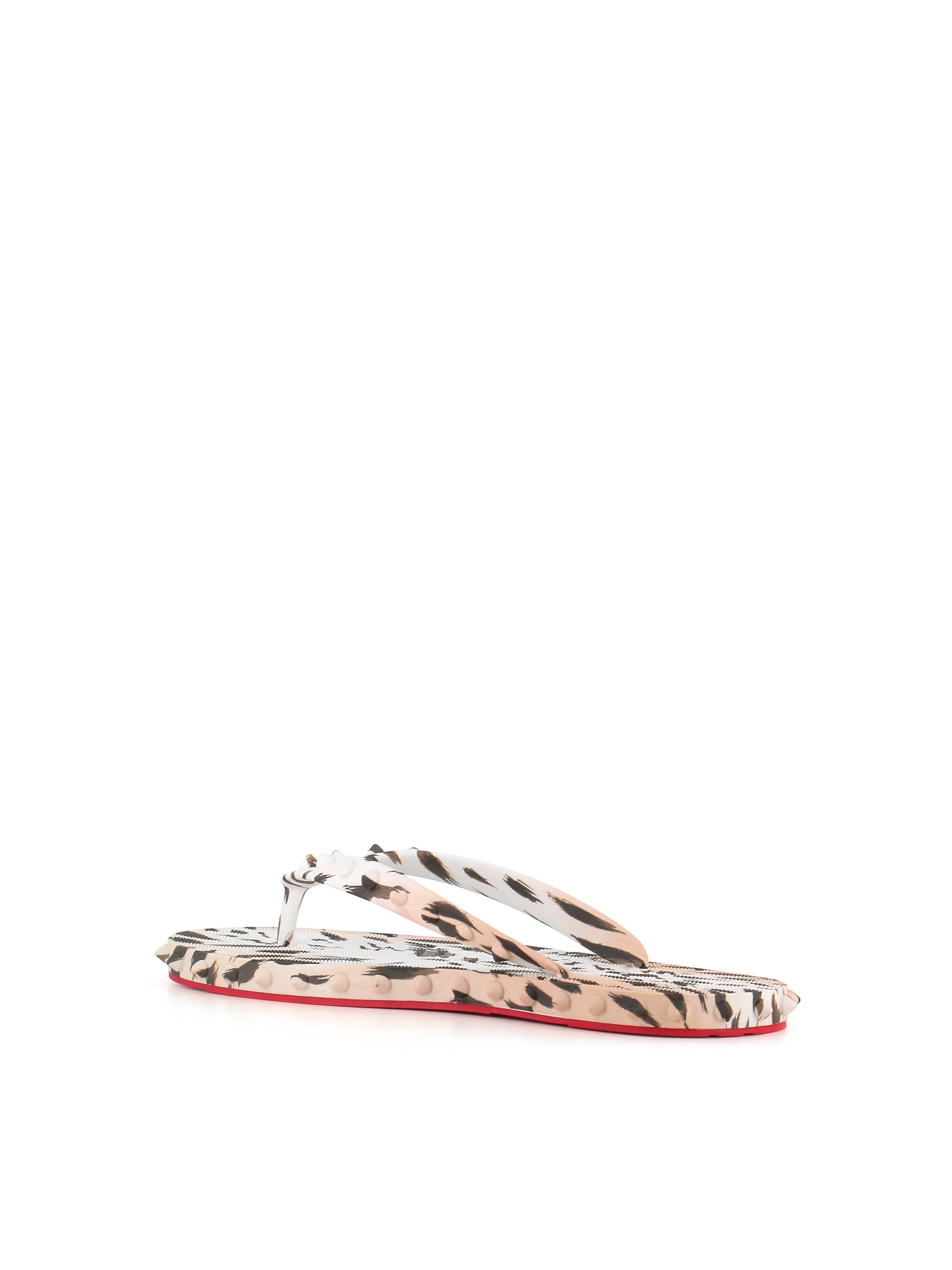  Christian Louboutin Infradito Super Loubi Flat Pattern Donna - 4