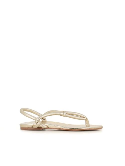 Del Carlo Infradito 10725 Platino Donna