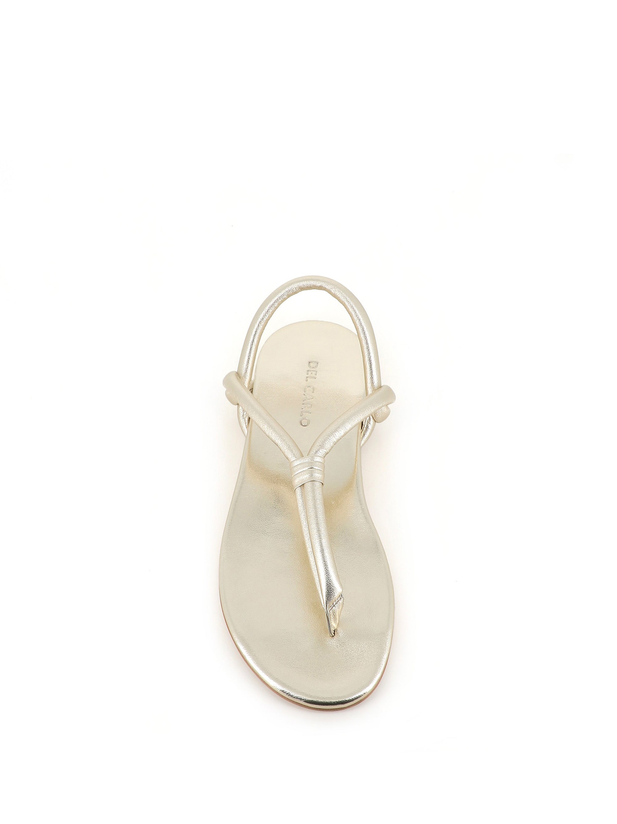  Del Carlo Infradito 10725 Platino Donna - 5