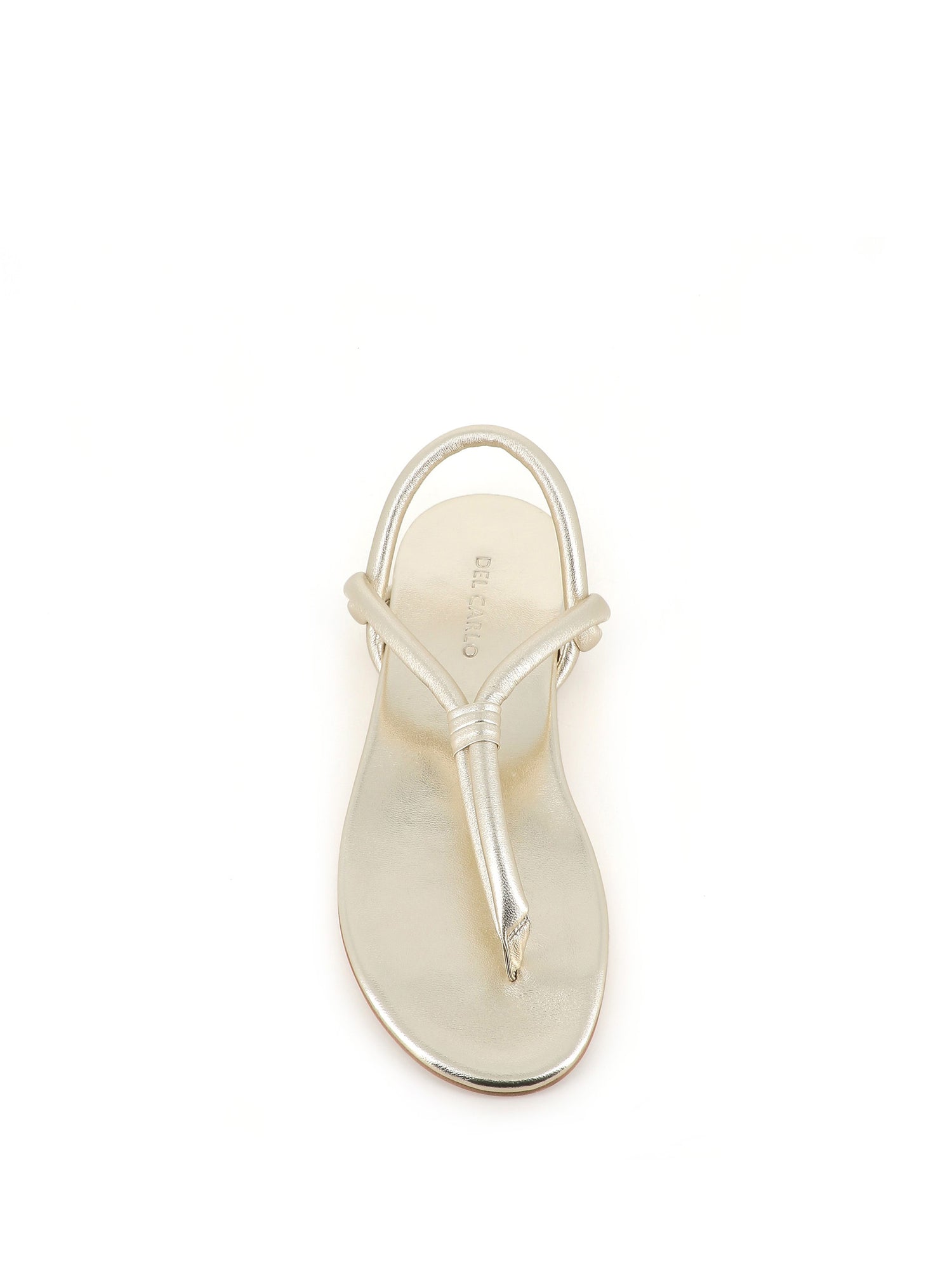  Del Carlo Infradito 10725 Platino Donna - 5