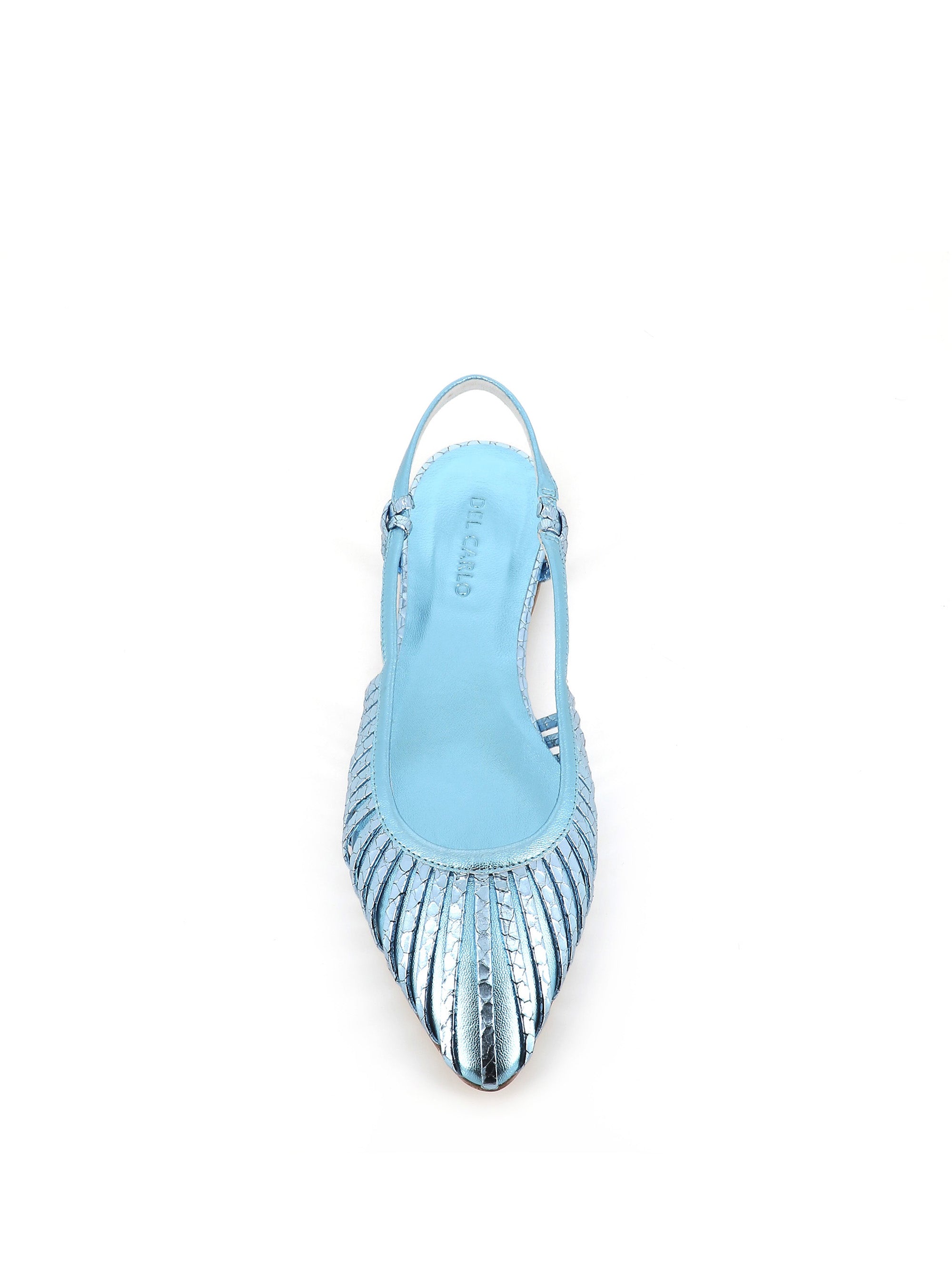  Del Carlo Ballerina 11101 Azzurro Donna - 4