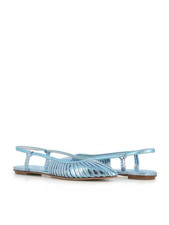 Del Carlo Ballerina 11101 Azzurro Donna