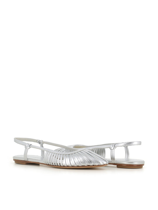 Del Carlo Ballerina 11101 Argento Donna