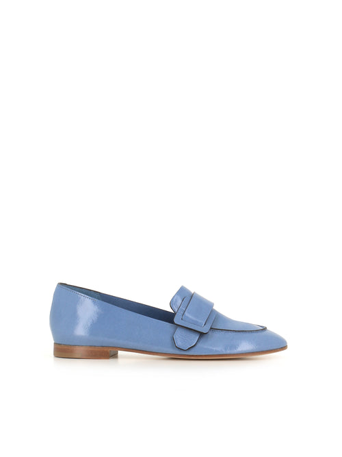Del Carlo Mocassino 11500 Blu Donna