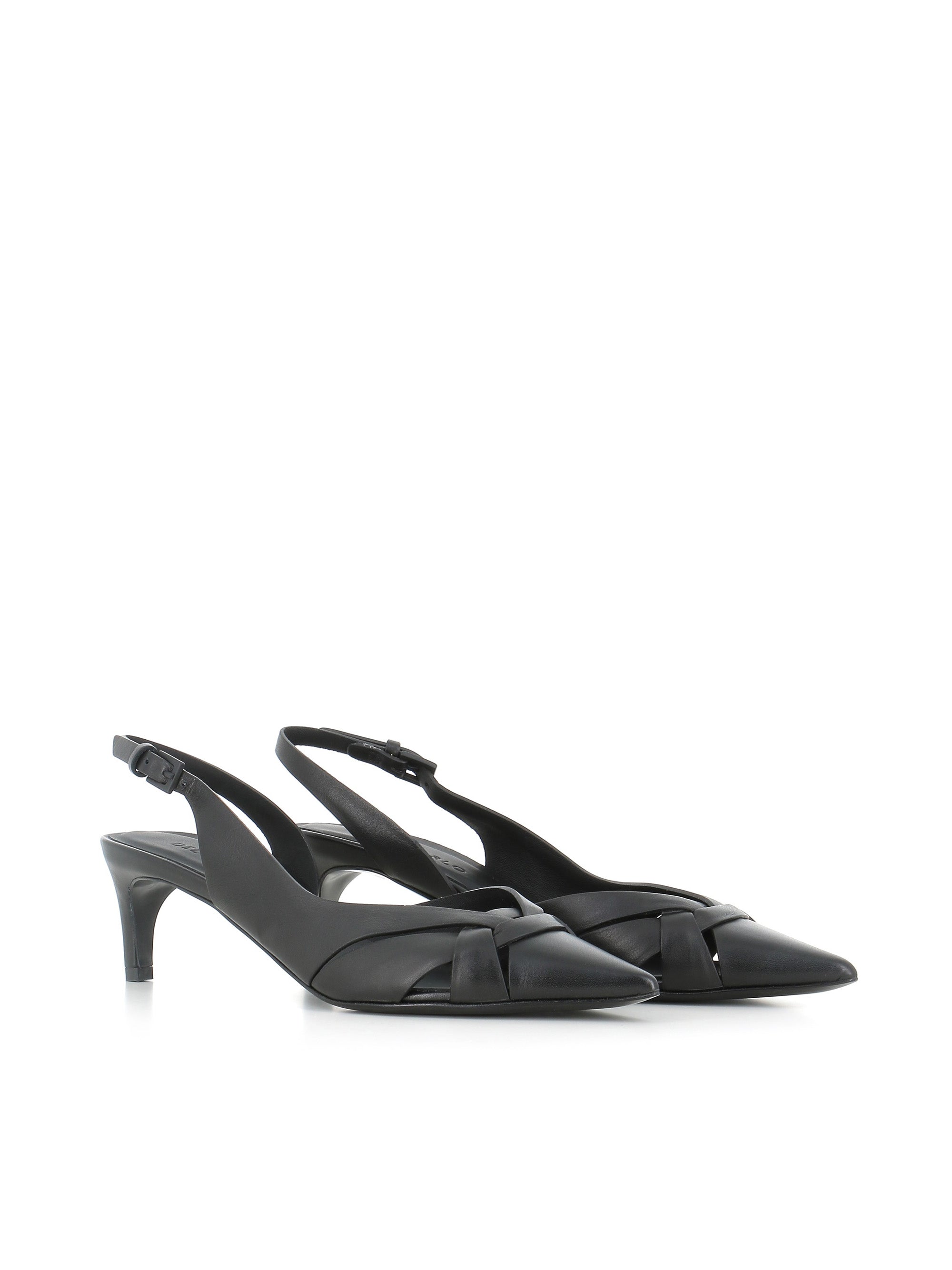  Del Carlo Décolleté 11702 Nero Donna - 2