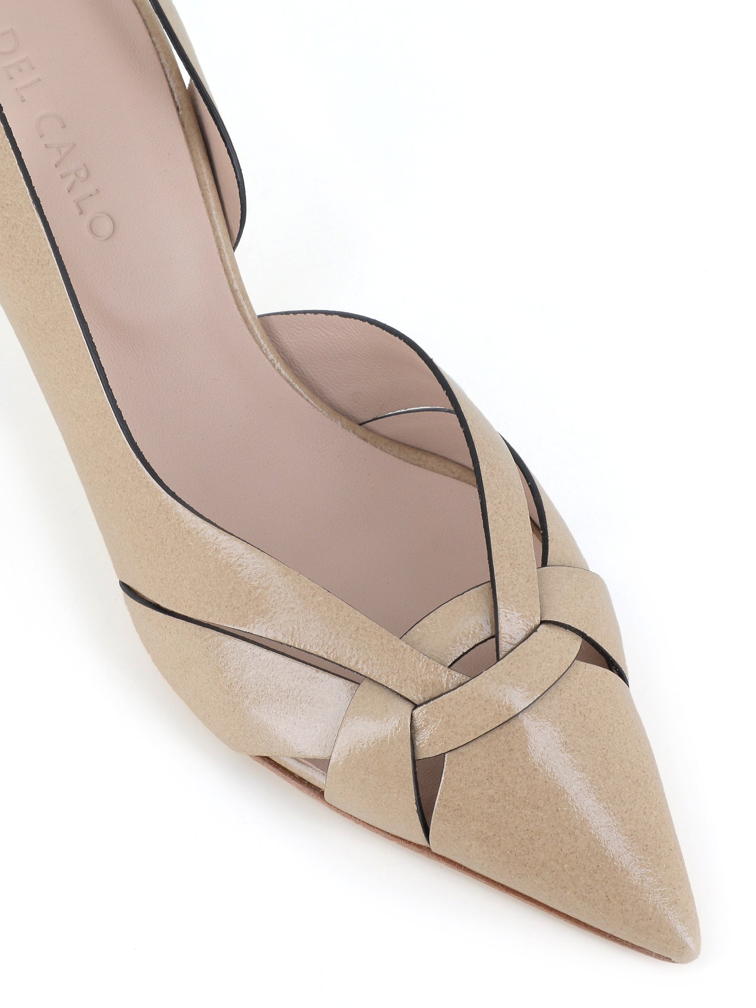  Del Carlo Décolleté 11702 Beige Donna - 5