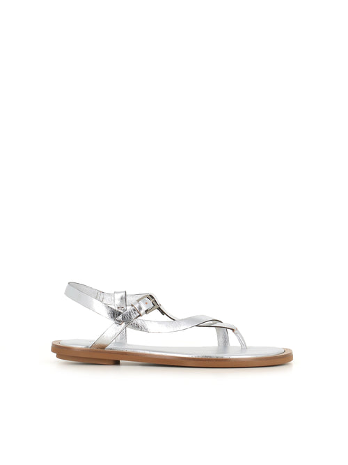 Del Carlo Sandalo 11906 Argento Donna