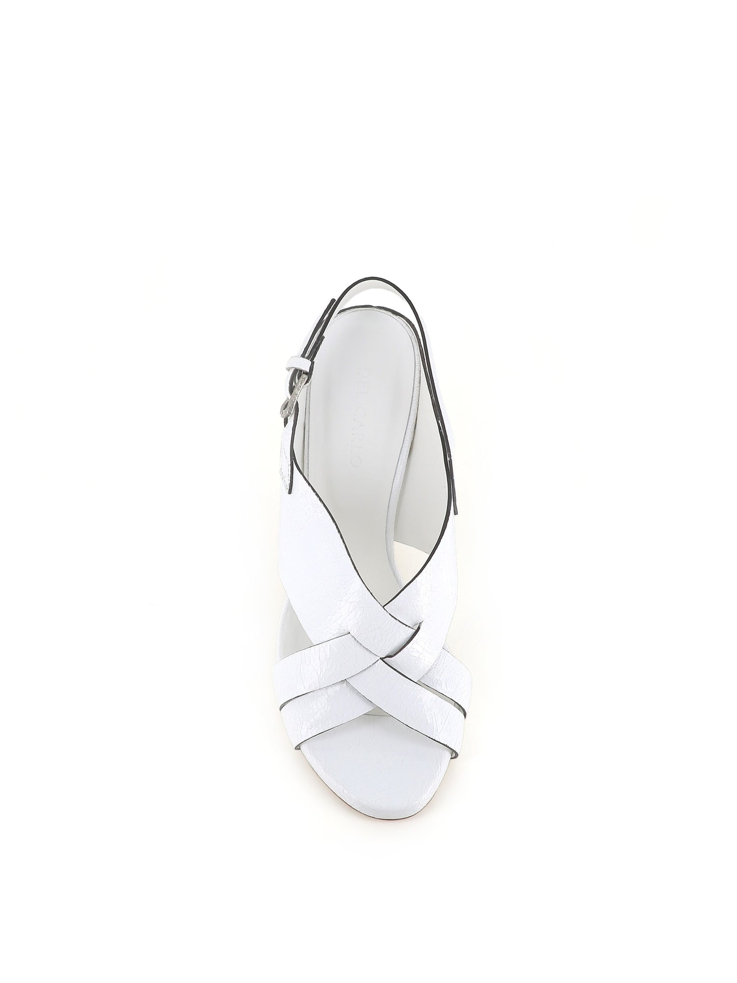  Del Carlo Sandalo 11921 Bianco Donna - 4