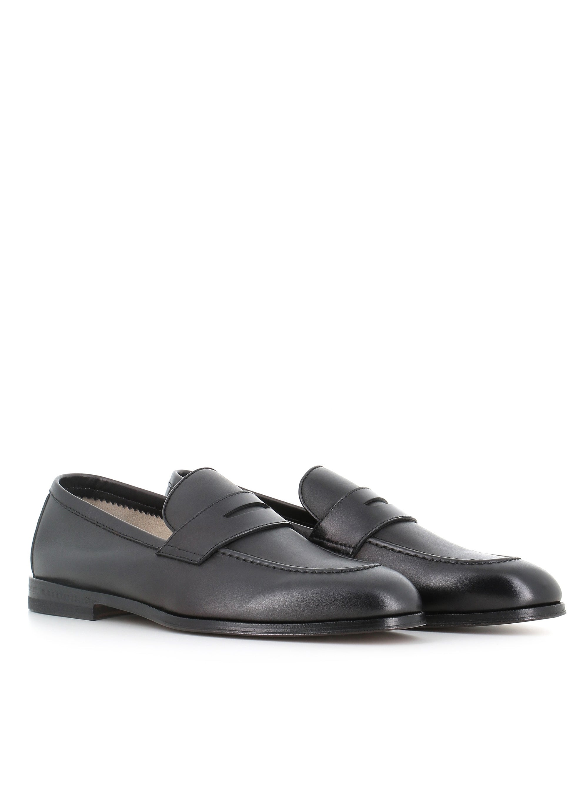  Loafer 75424.p.1 Henderson Baracco Uomo Nero - 1