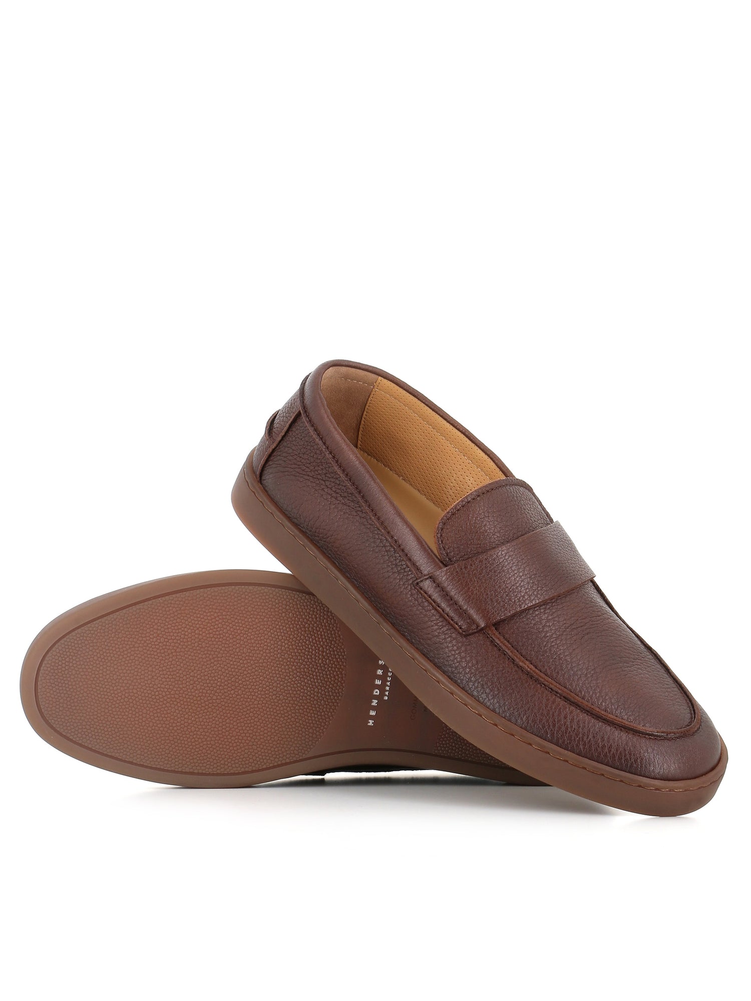  Henderson Baracco Slip-on Sifnos.c.45 Marrone Uomo - 2