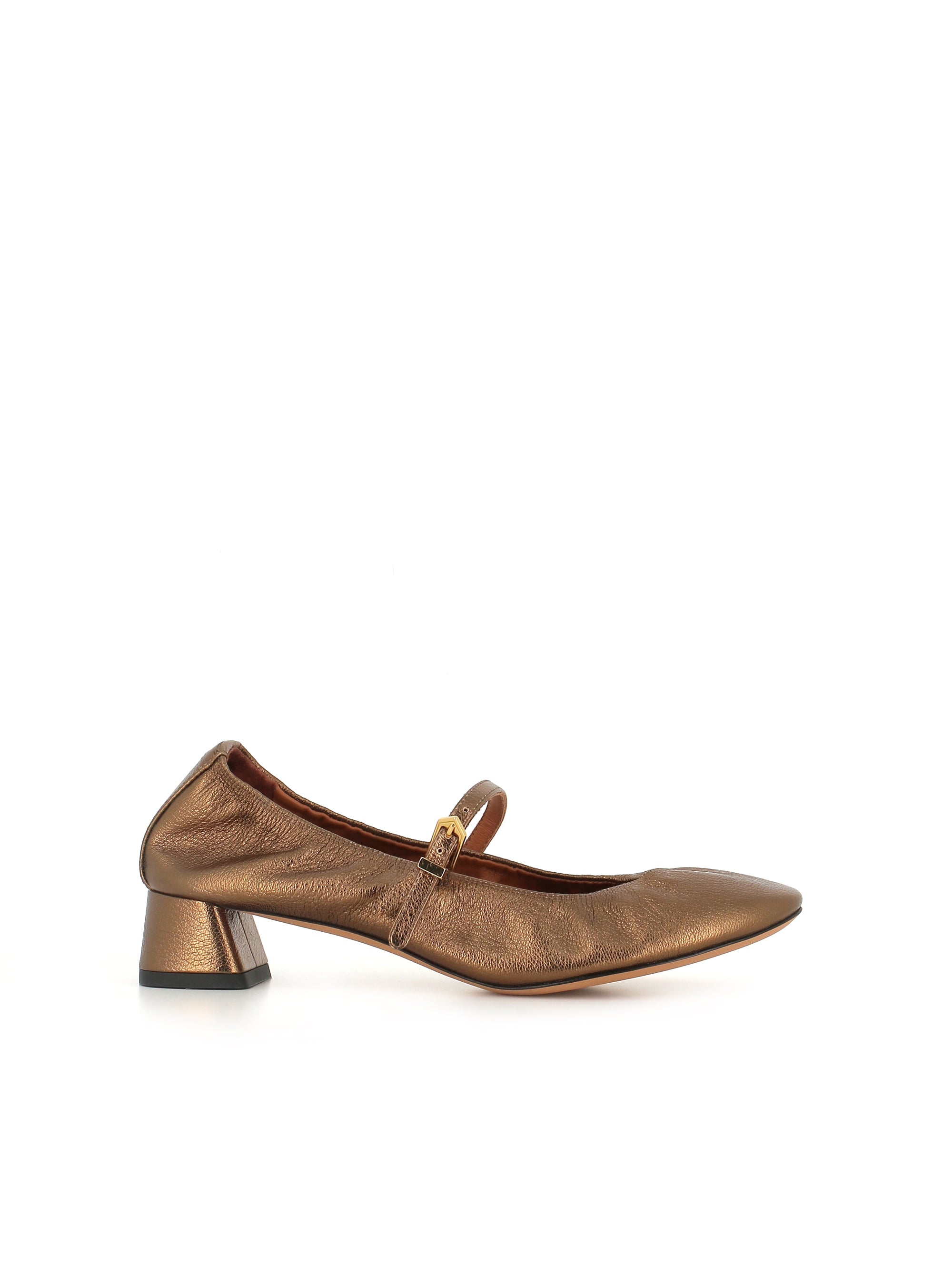  Lanvin Ballerina Mary Jane Bronzo Donna - 1