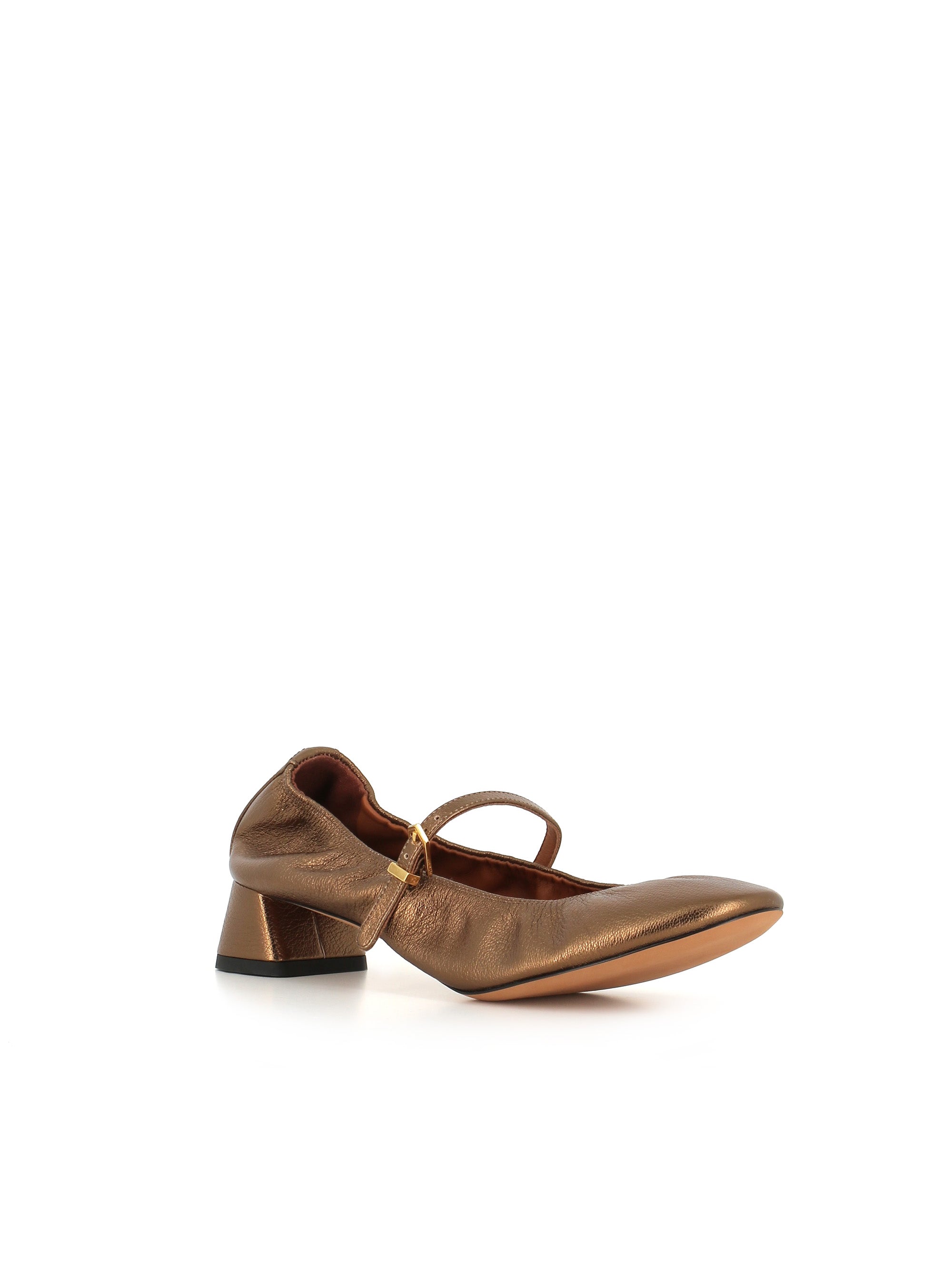  Ballerina Mary Jane Lanvin Donna Bronzo - 3