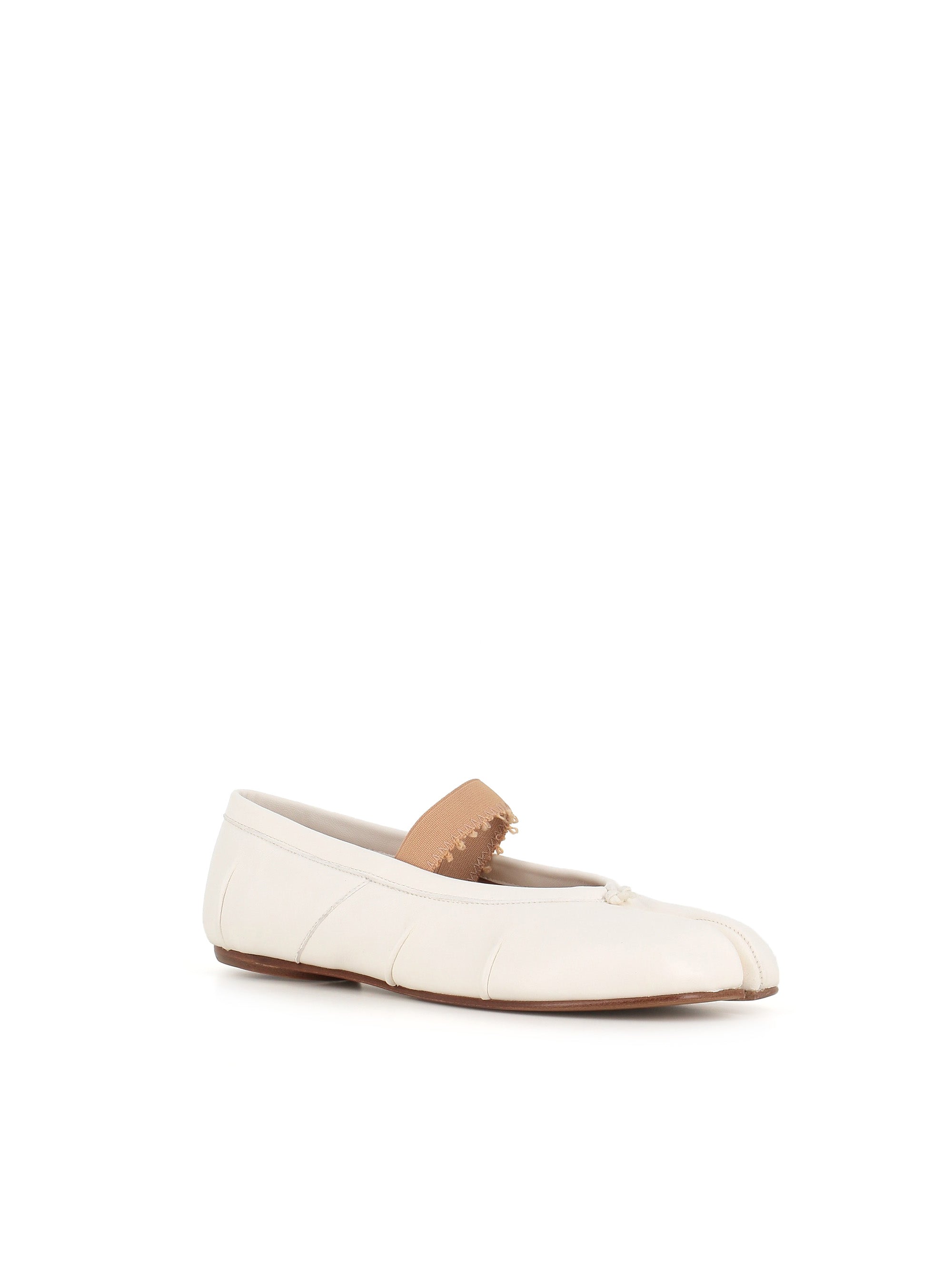  Maison Margiela Ballerina Tabi Bianco Donna - 3
