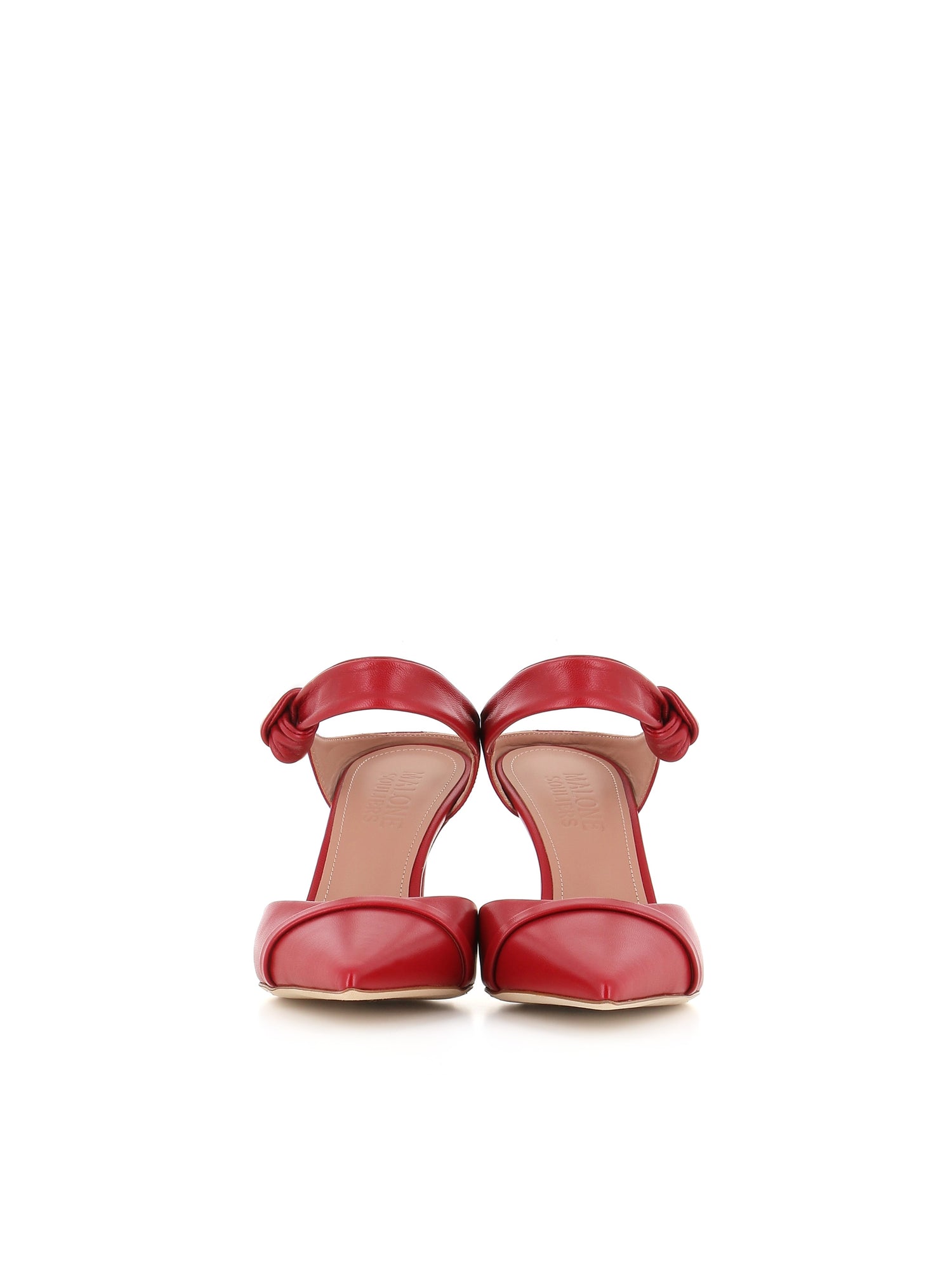  Malone Souliers Sabot Eartha 80-1 Rosso Donna - 4