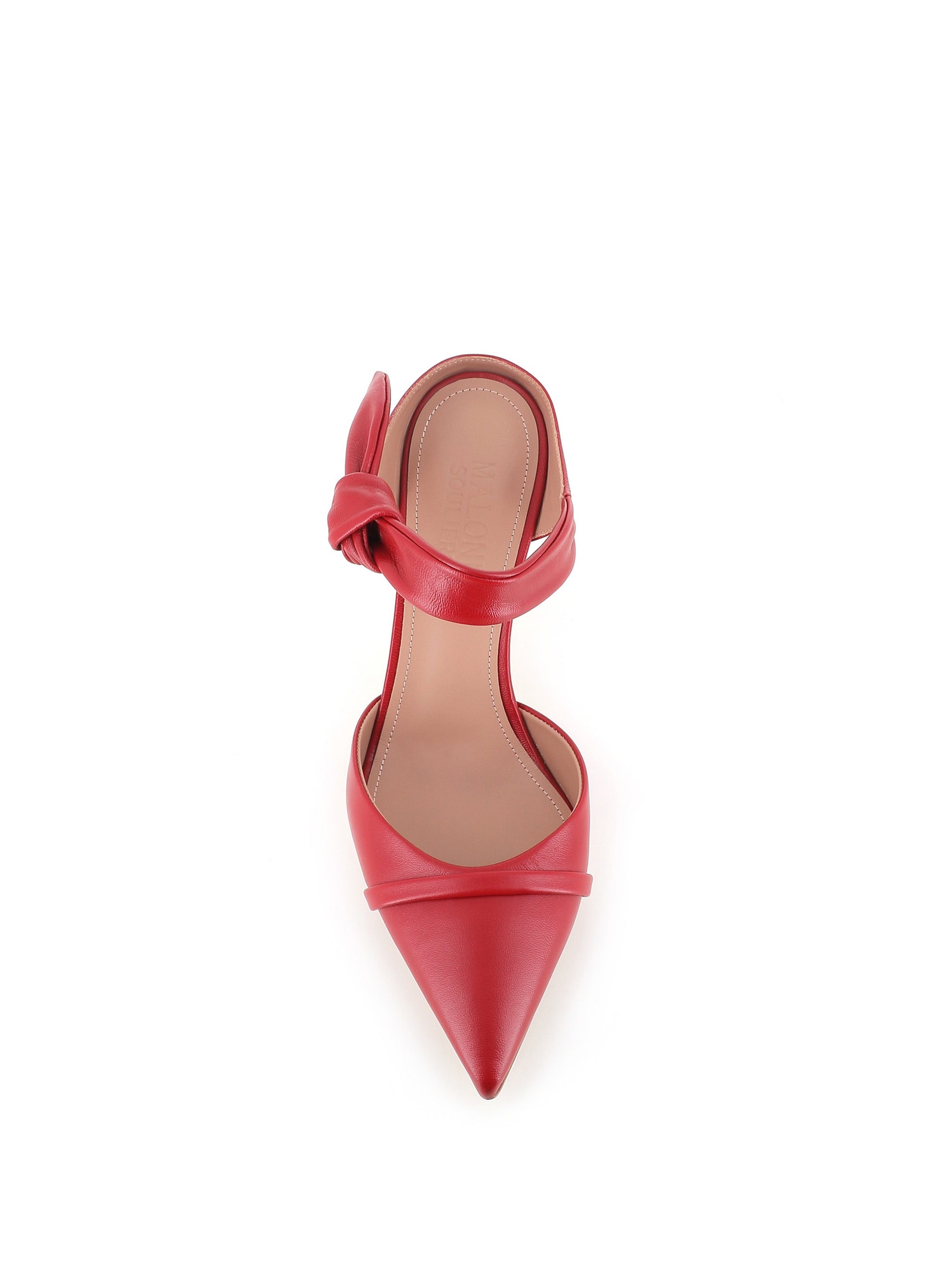  Malone Souliers Sabot Eartha 80-1 Rosso Donna - 5