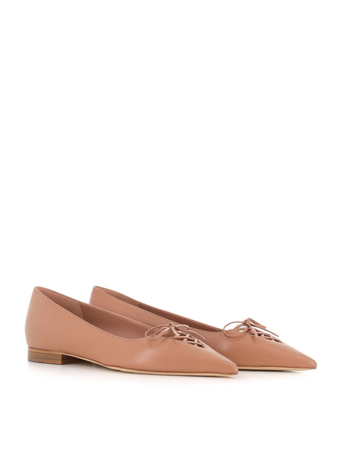 Malone Souliers Ballerina Hedy Marrone Donna