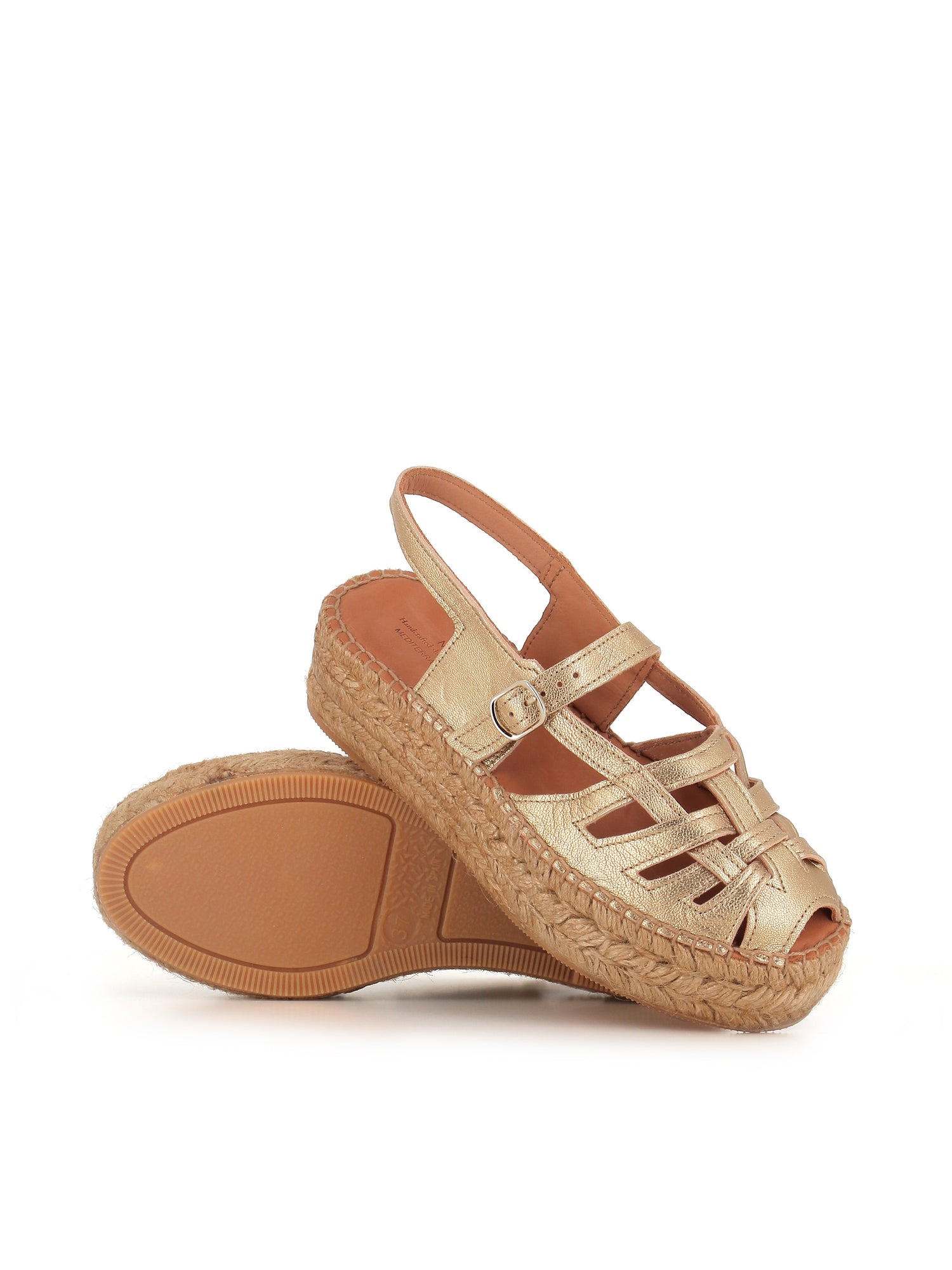 Naguisa Zeppa Thalis Oro Donna » Tassinari Shoes