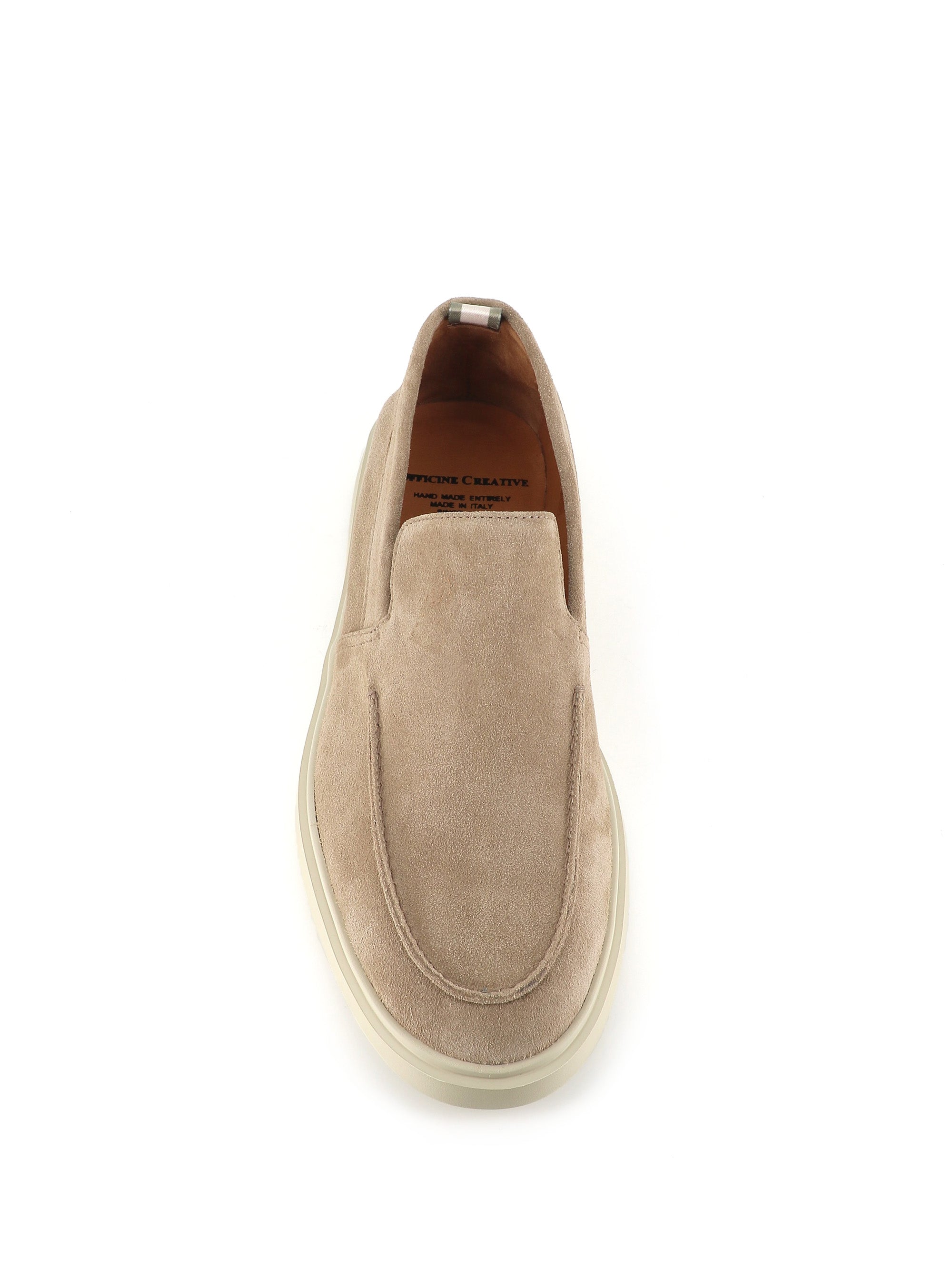  Slip-on Bones/002 Officine Creative Uomo Beige - 5