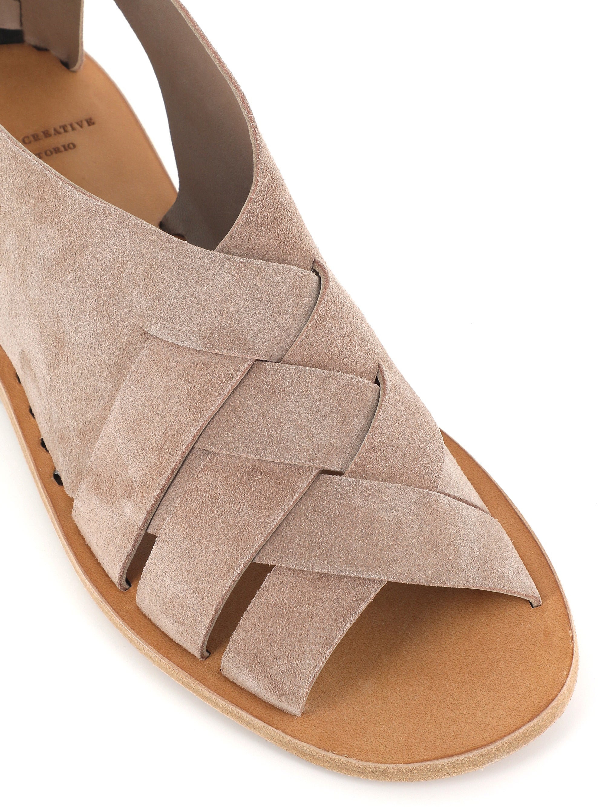  Sandal Itaca/048 Officine Creative Donna Beige - 5