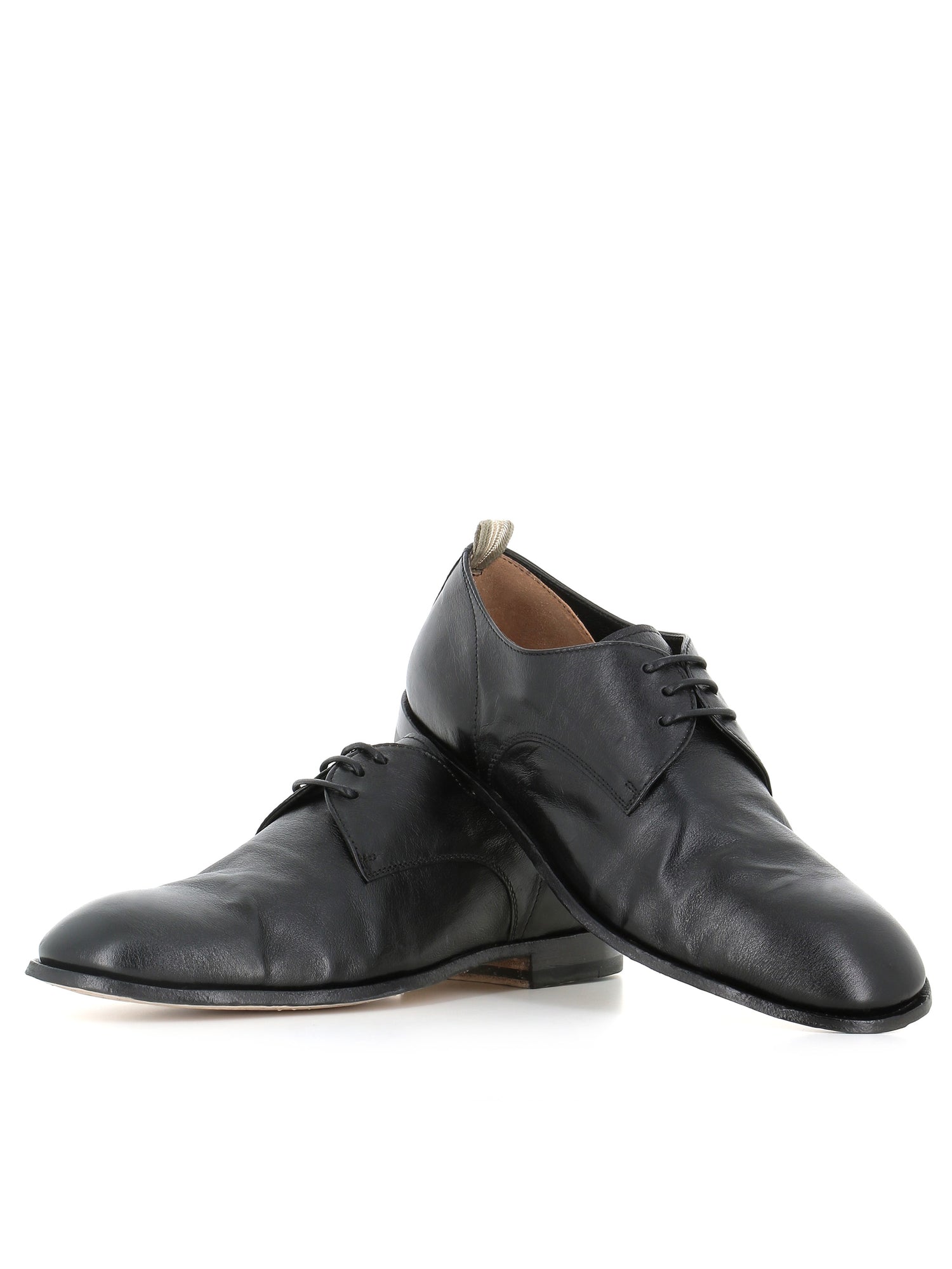  Derby Solitude/002 Officine Creative Uomo Nero - 2