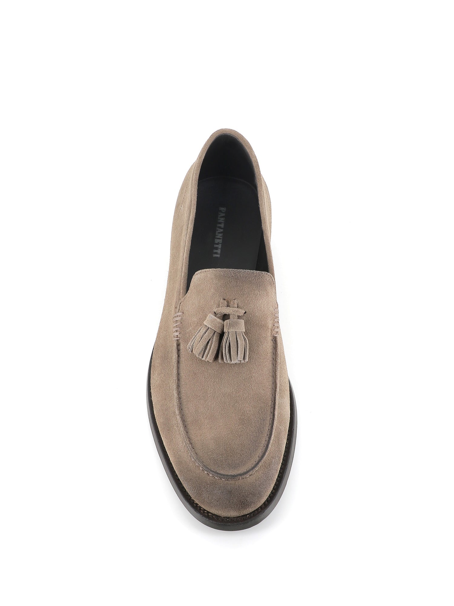  Pantanetti Mocassino Nappa 18603a Grigio Uomo - 5