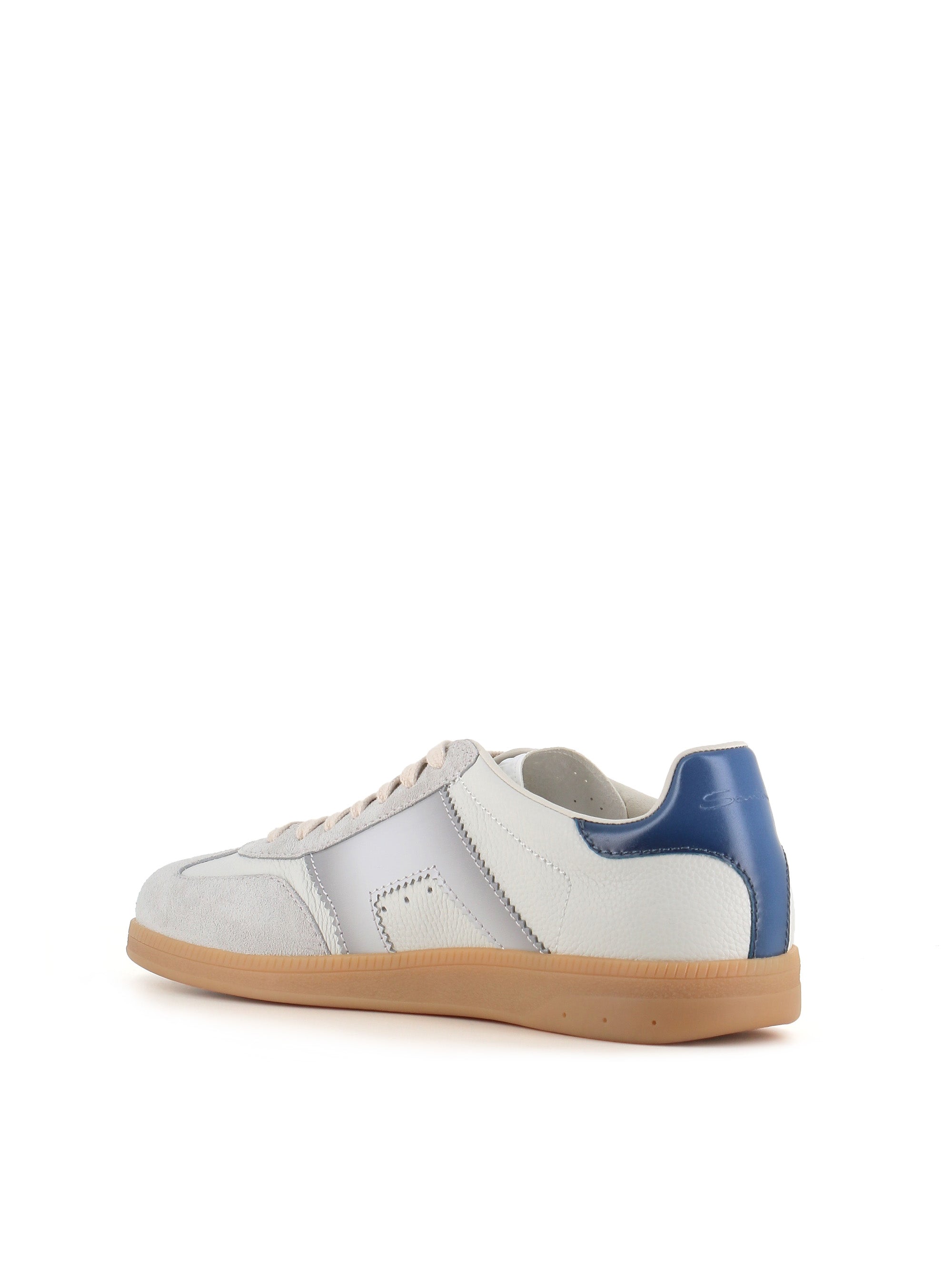  Santoni Sneaker Dbs Oly Bianco Uomo - 4