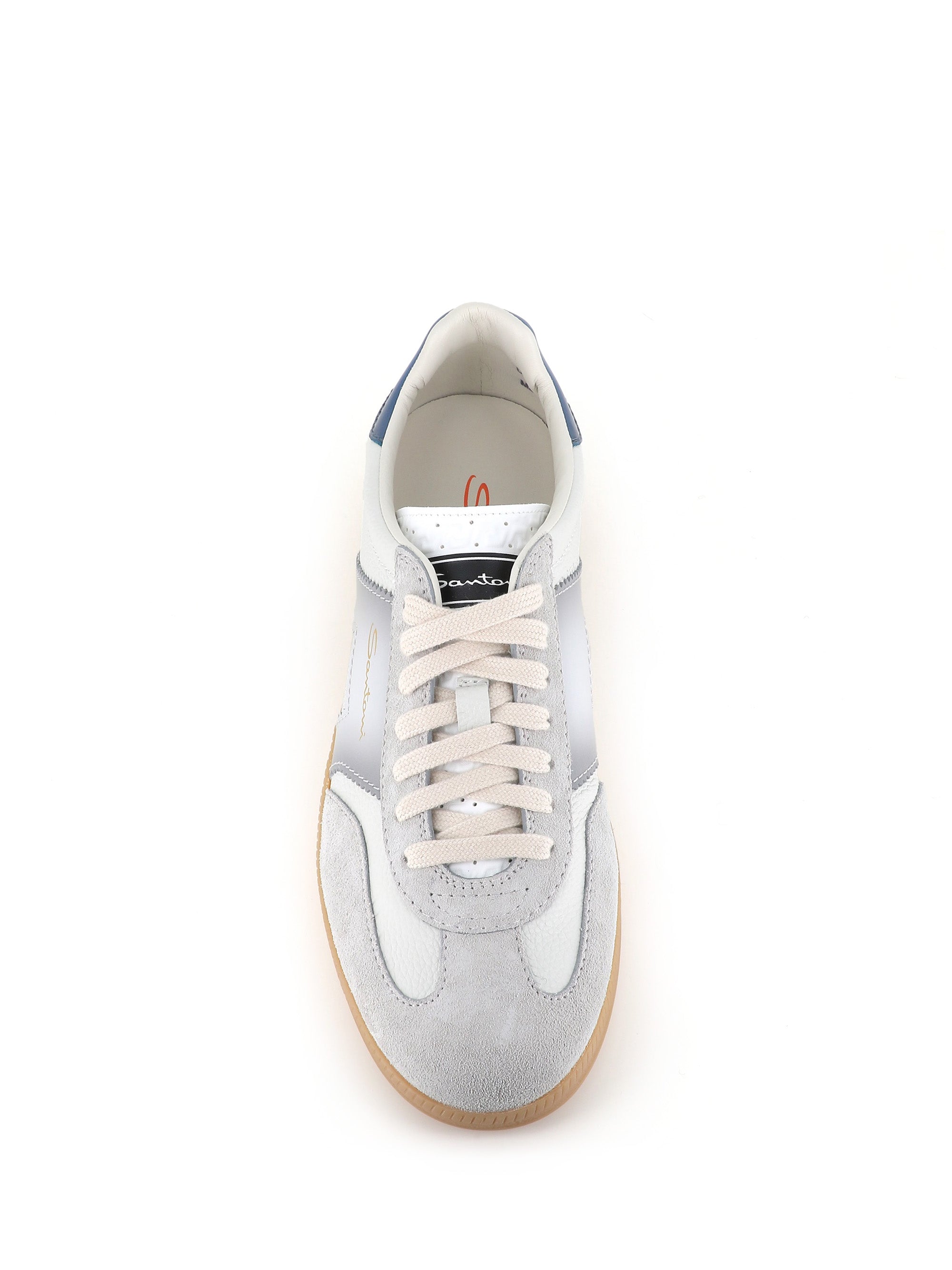  Santoni Sneaker Dbs Oly Bianco Uomo - 5