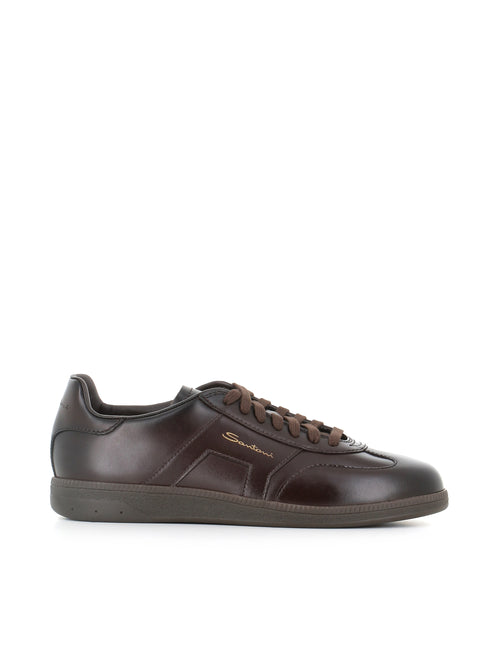 Santoni Sneaker Dbs Oly Marrone Uomo