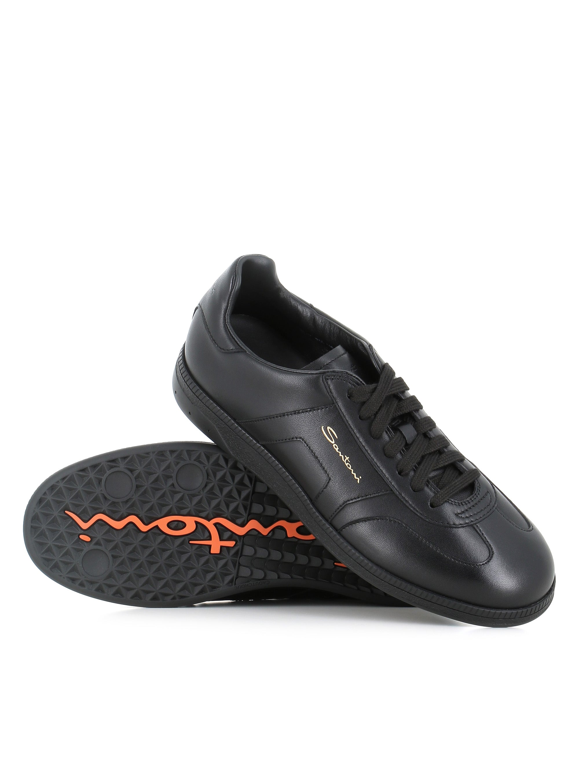  Santoni Sneaker Dbs Oly Nero Uomo - 1