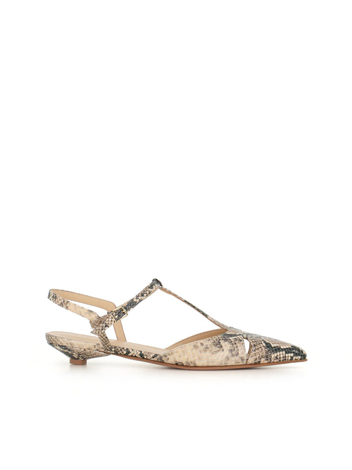 Sergio Levantesi Ballerina Fiamma 5 Marrone Donna