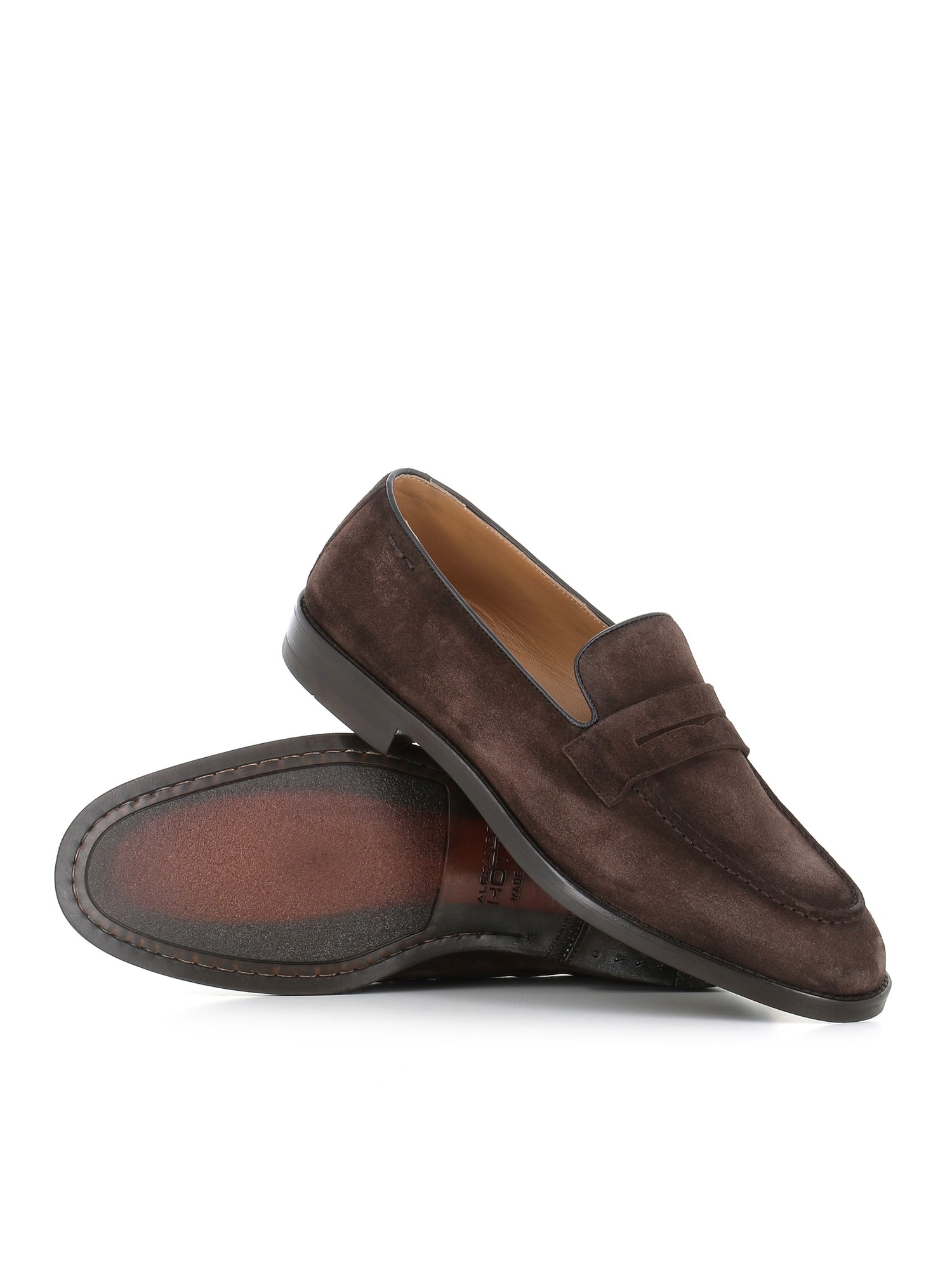  Loafer 69016 Alexander Hotto Uomo Marrone - 2