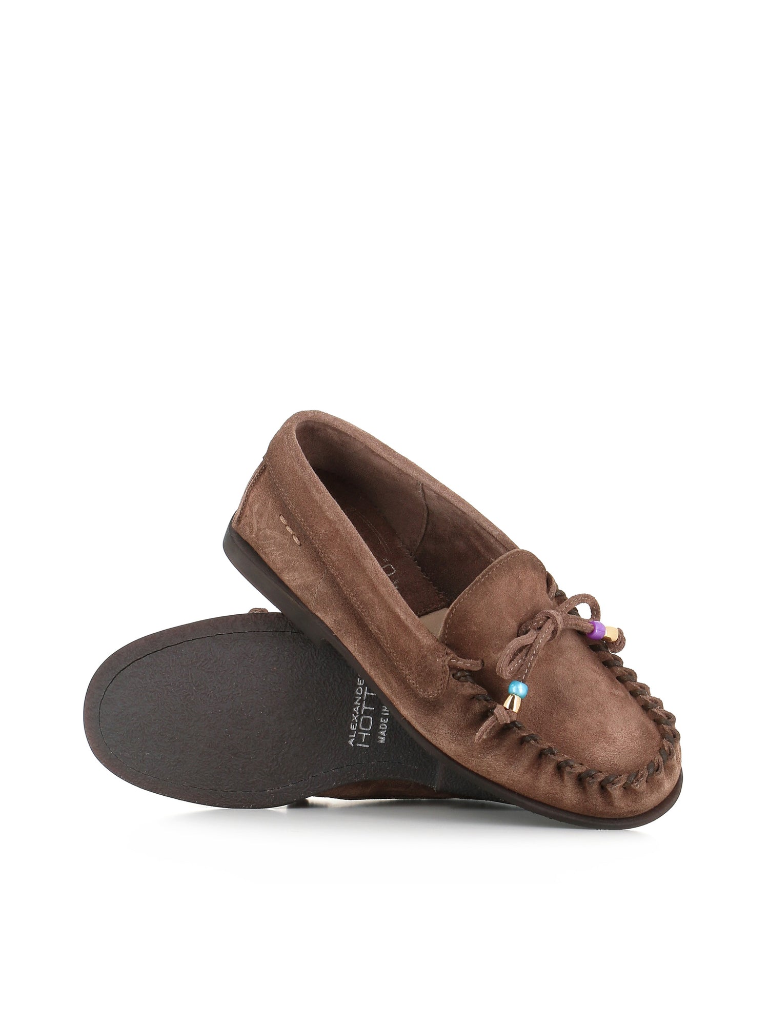  Loafer 69637 Alexander Hotto Donna Marrone - 2