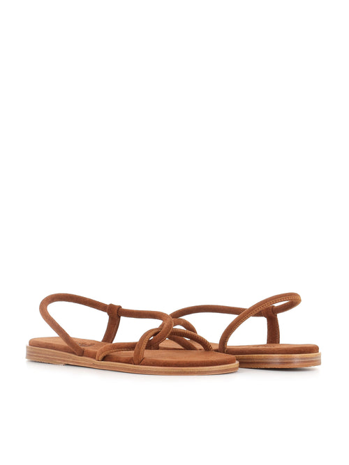 Ancient Greek Sandals Sandalo Bomba Marrone Donna