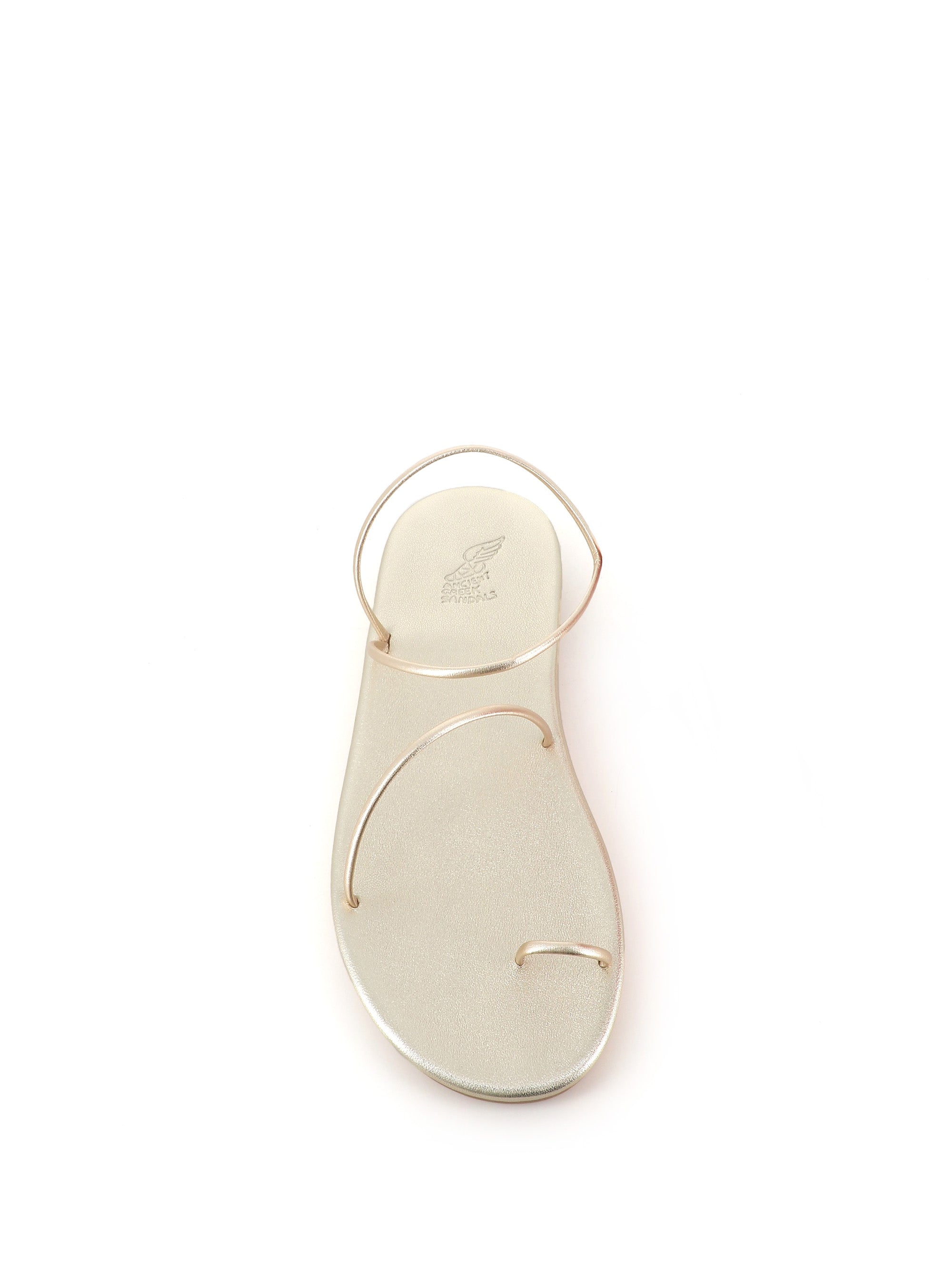  Sandal Kansiz Ancient Greek Sandals Special_ Platino - 5