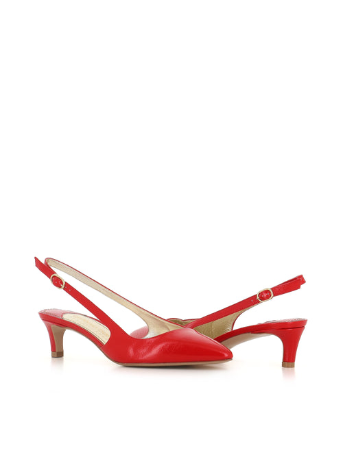 Antonio Barbato Maestri Veneziani Décolleté 5649 Rosso Donna