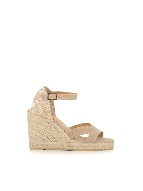 Castaner Espadrillas Bruna Marrone Donna