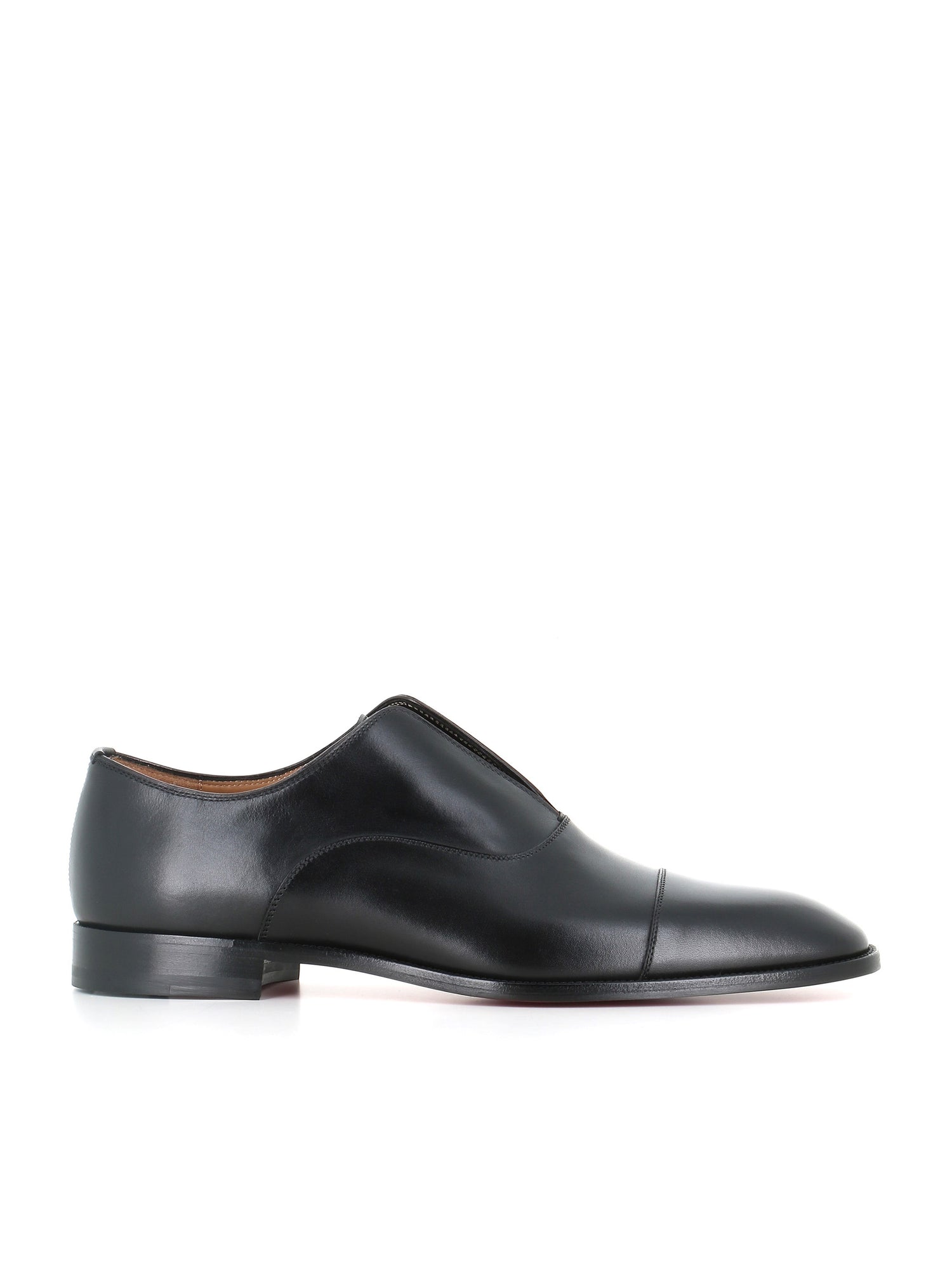  Christian Louboutin Oxford Alpha Male Ii Flat Nero Uomo - 2