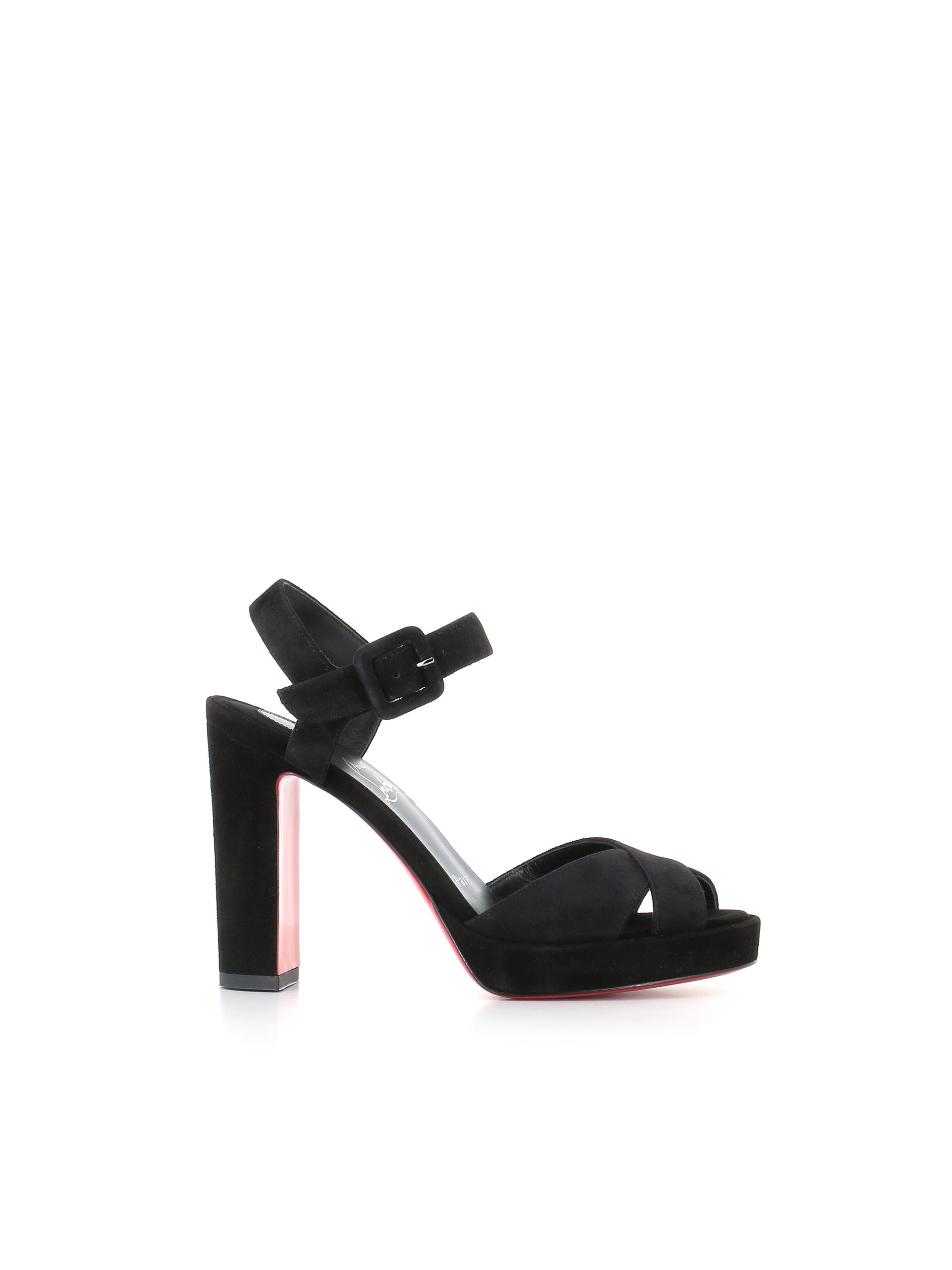  Christian Louboutin Sandalo Cora 100 Nero Donna - 2