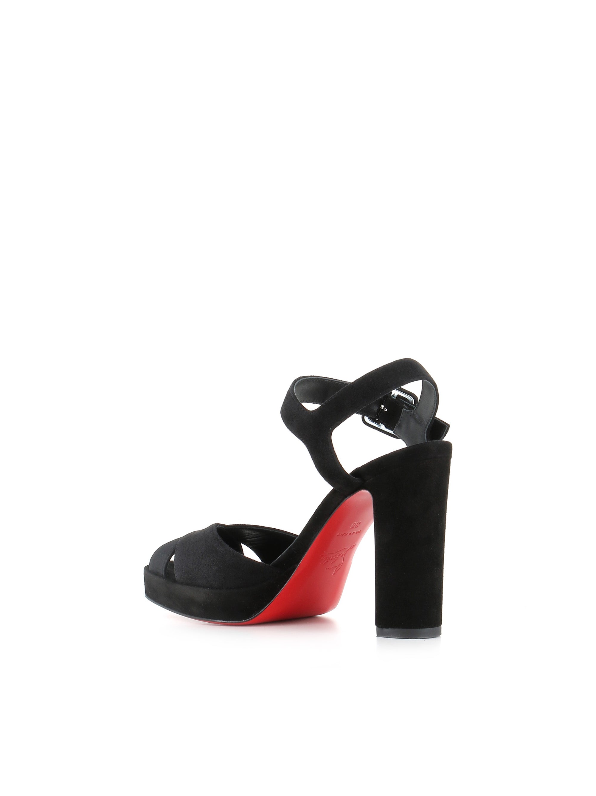  Christian Louboutin Sandalo Cora 100 Nero Donna - 3