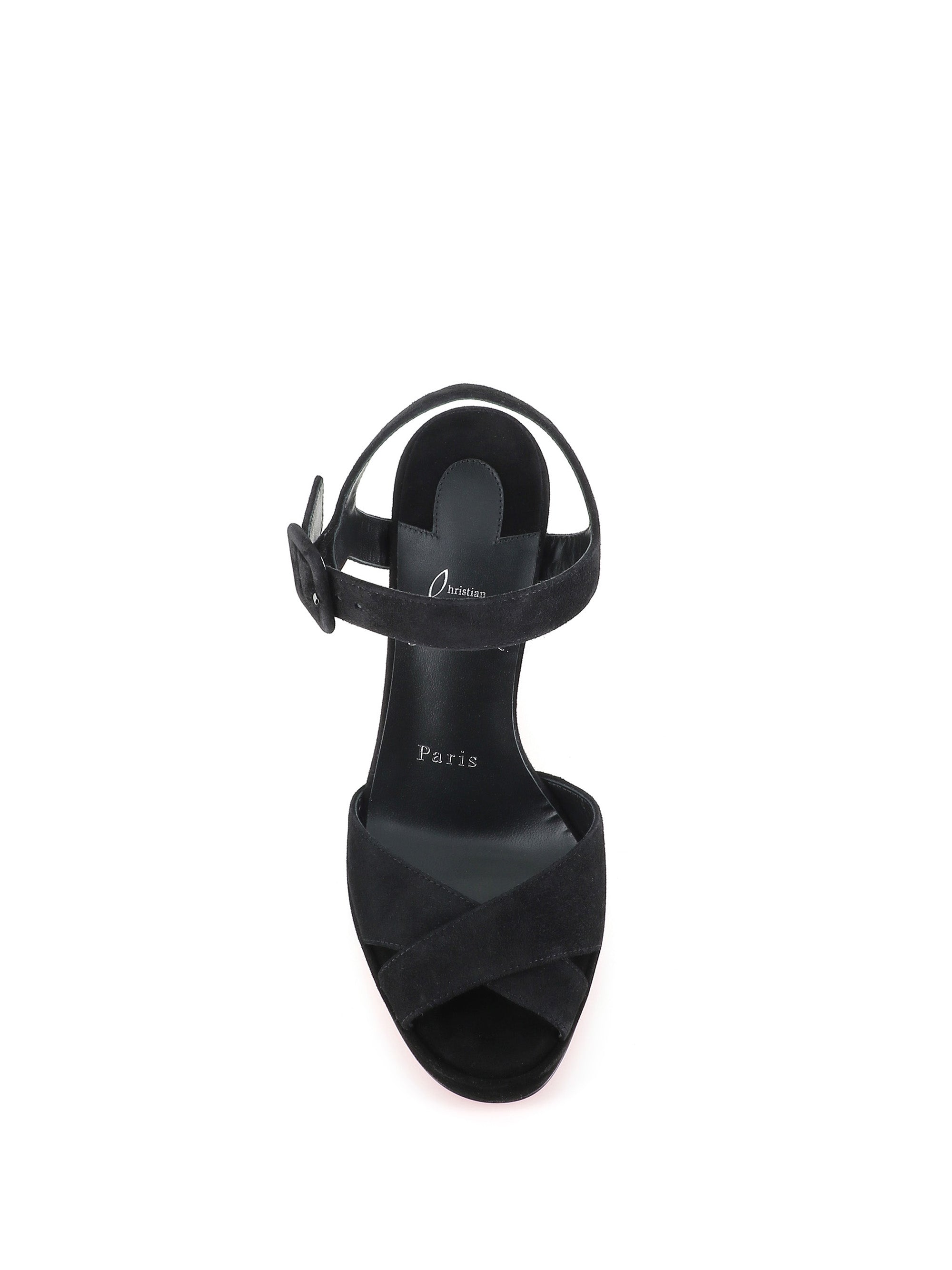  Christian Louboutin Sandalo Cora 100 Nero Donna - 4