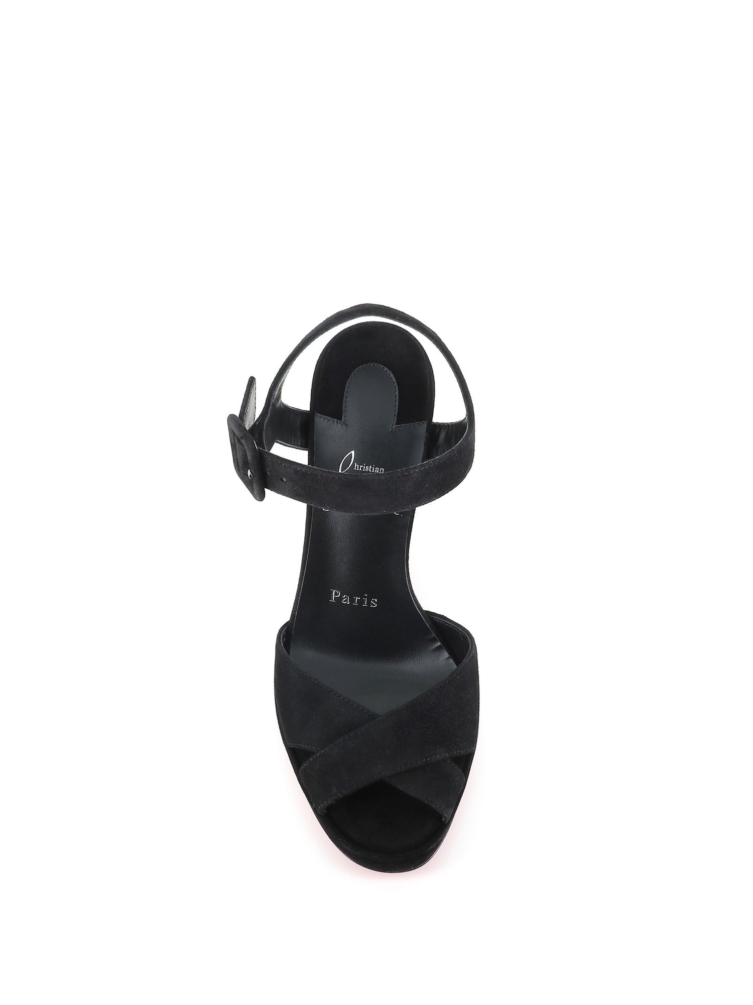  Christian Louboutin Sandalo Cora 100 Nero Donna - 4