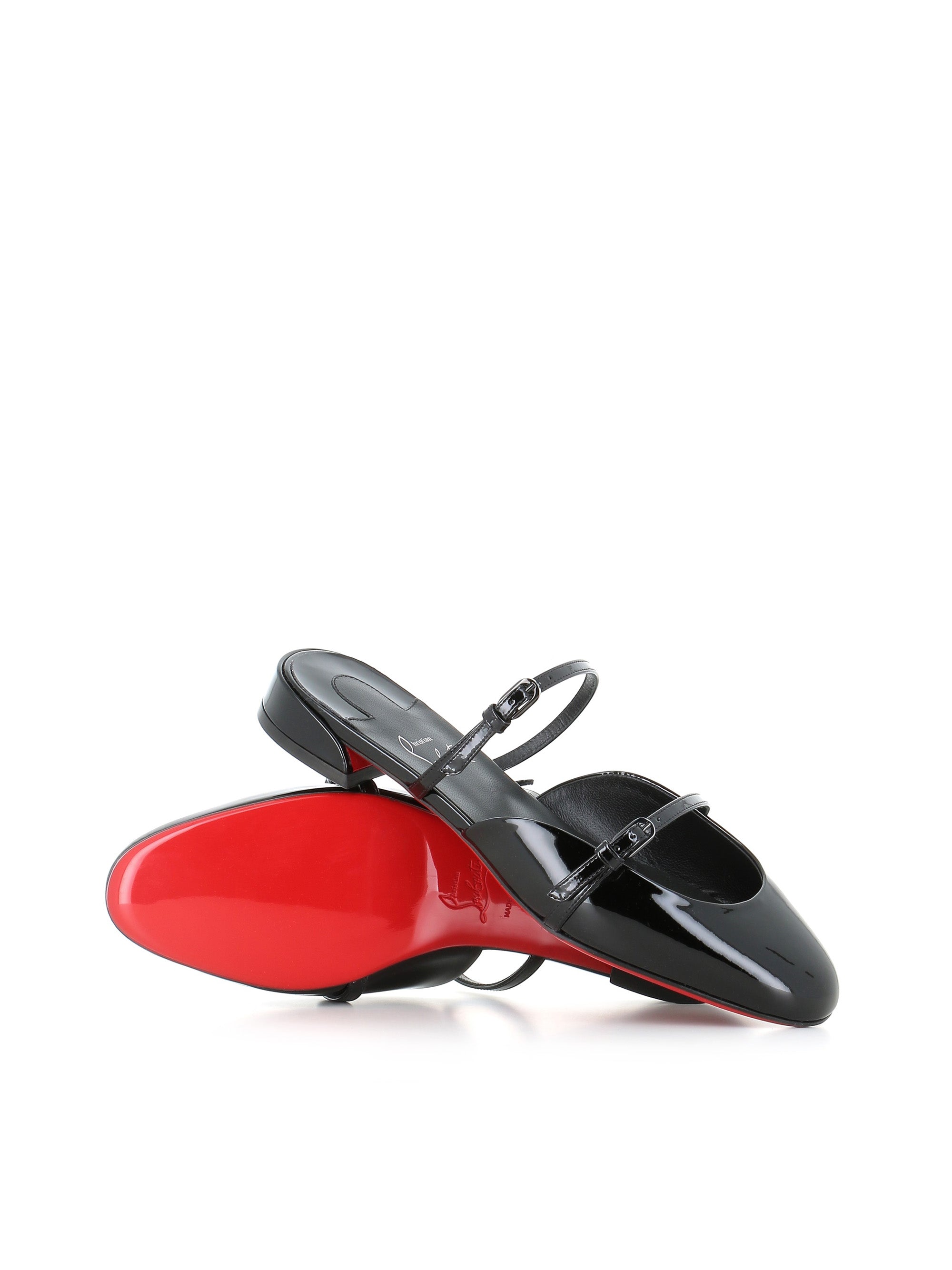  Sandal Pyra Sand 30 Christian Louboutin Donna Nero - 2